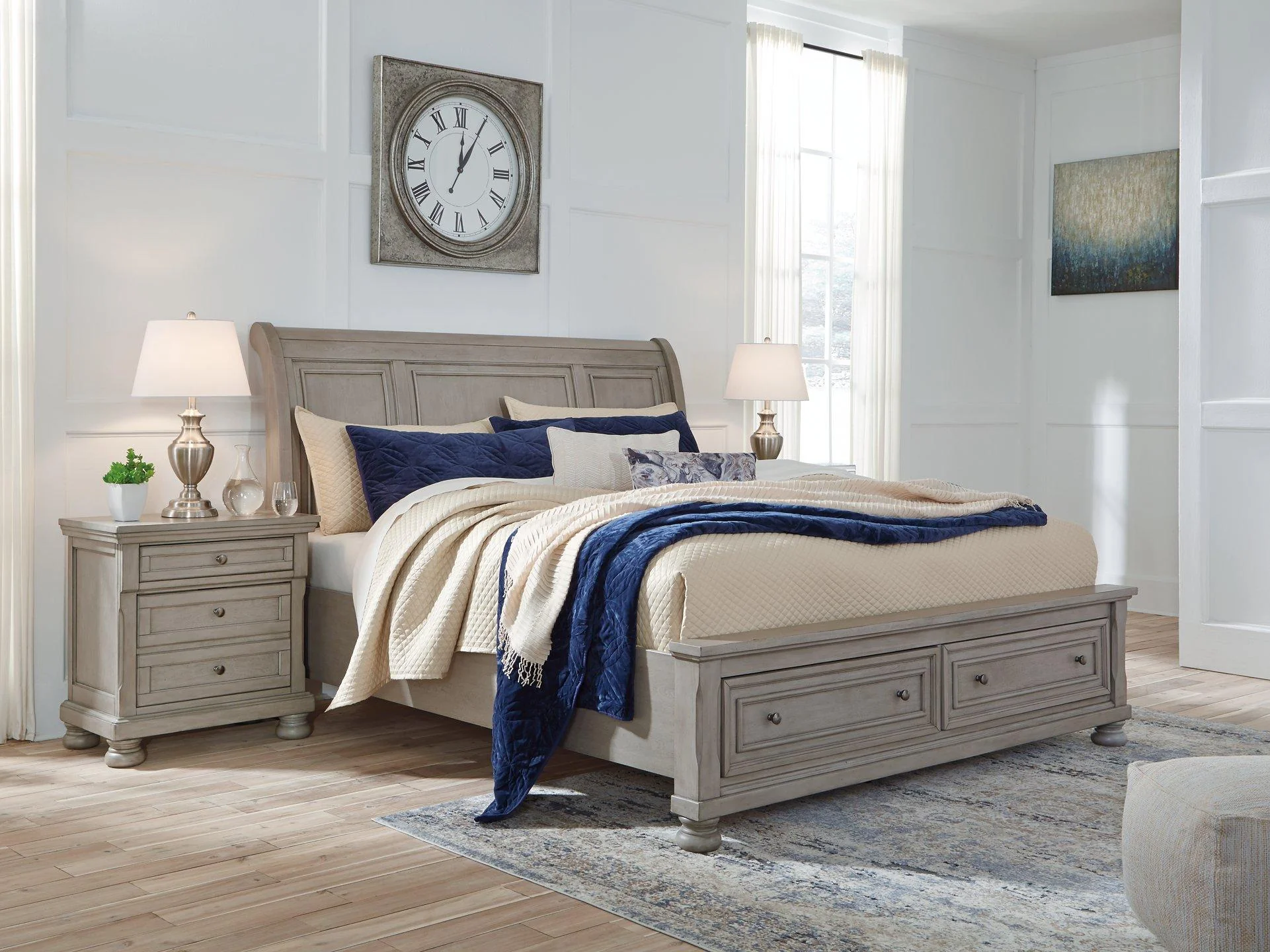 Lettner Bed with 2 Storage Drawers - Image 2