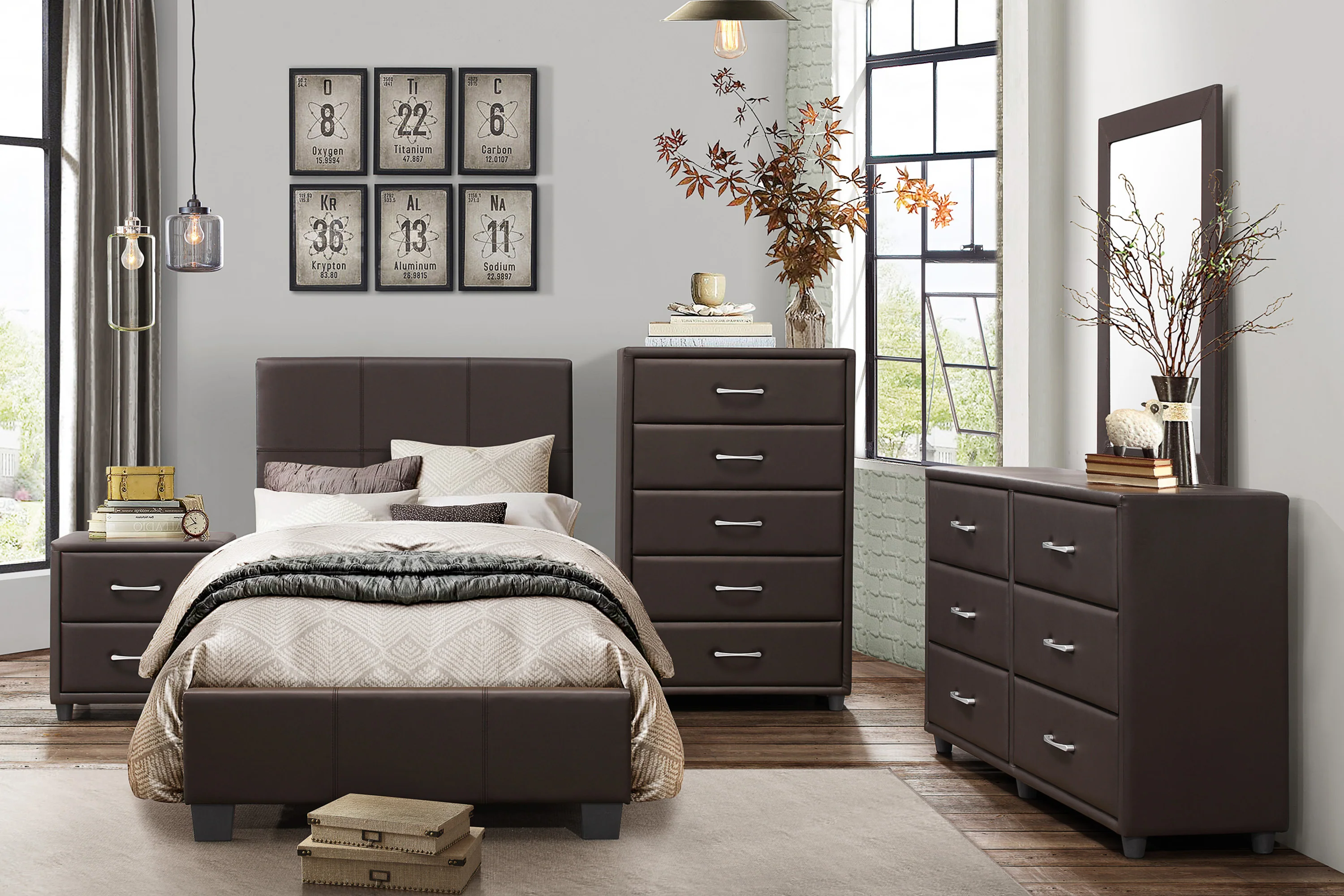 Lorenzi Chest in Brown - 2220DBR-9 - Image 5