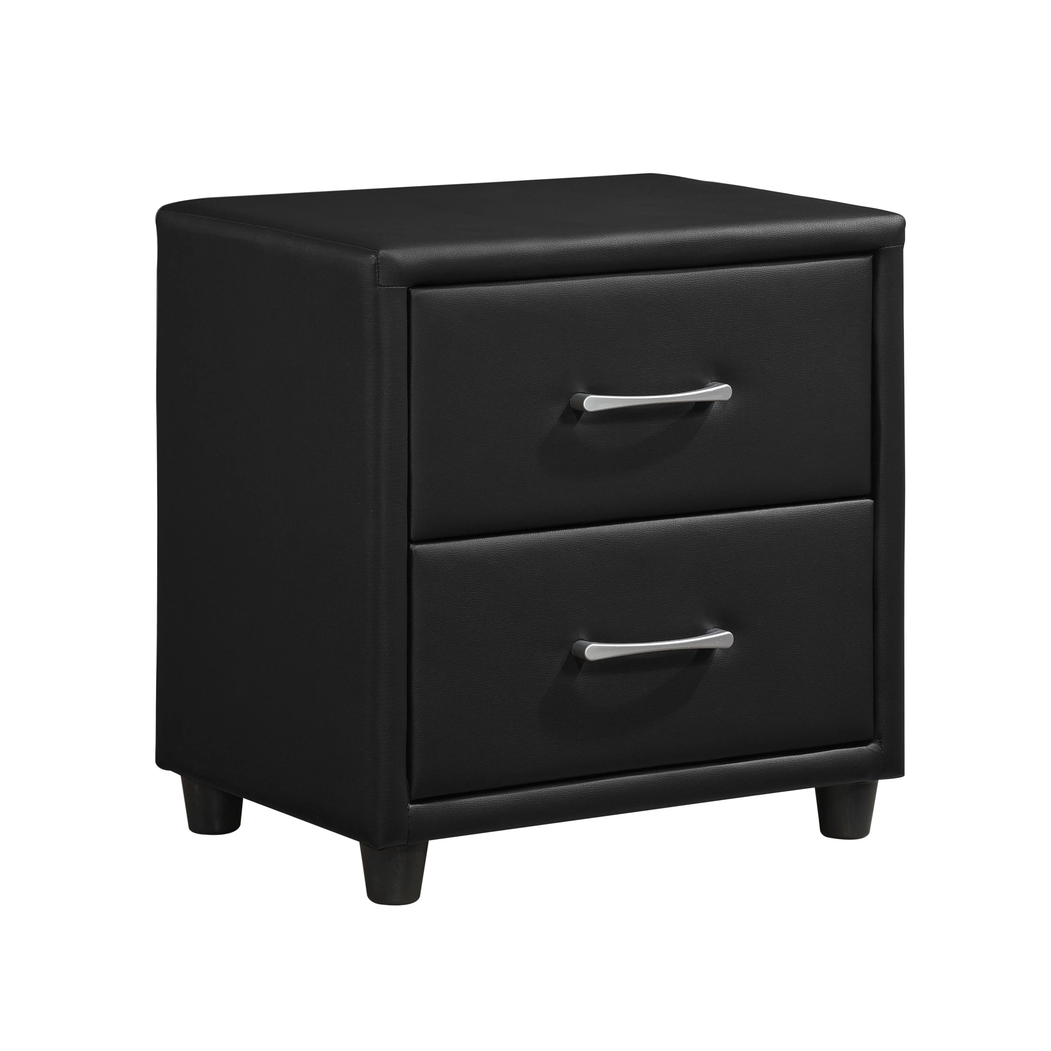 Lorenzi Nightstand in Black - 2220-4 - Image 3