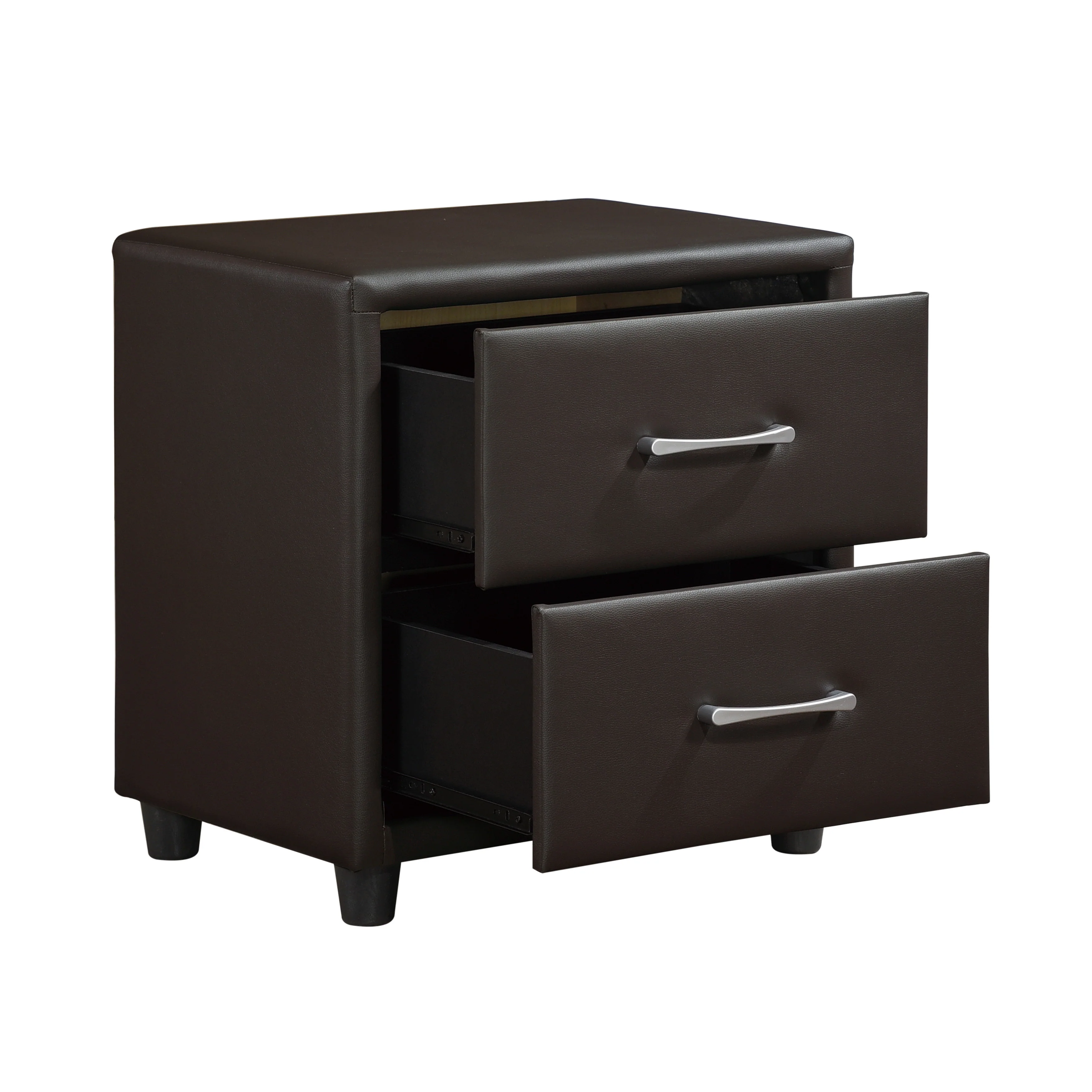 Lorenzi Nightstand in Brown - 2220DBR-4 - Image 4