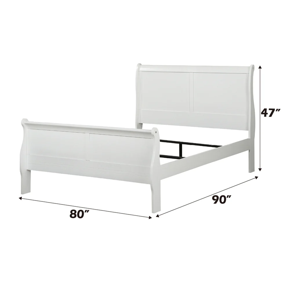 Louis Philippe Eastern King Bed - Image 4