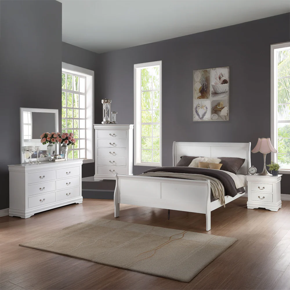 Louis Philippe Eastern King Bed - Image 5