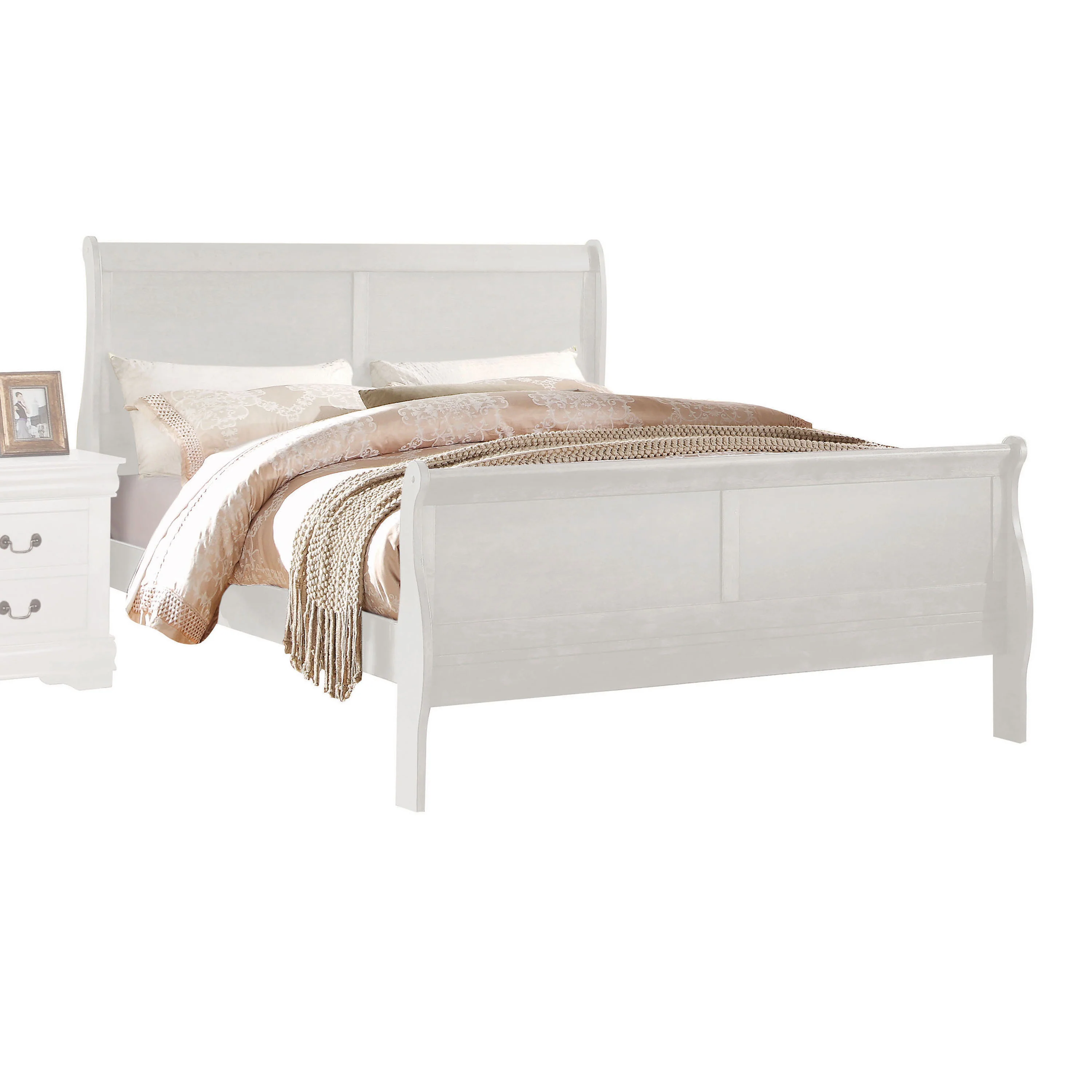 Louis Philippe Eastern King Bed - Image 6