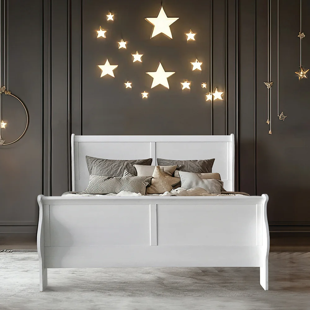 Louis Philippe III Queen Bed - Image 5
