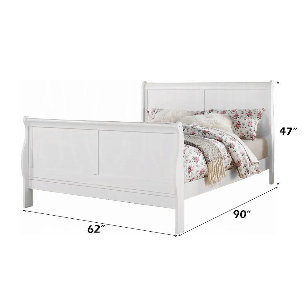 Louis Philippe III Queen Bed - Image 6