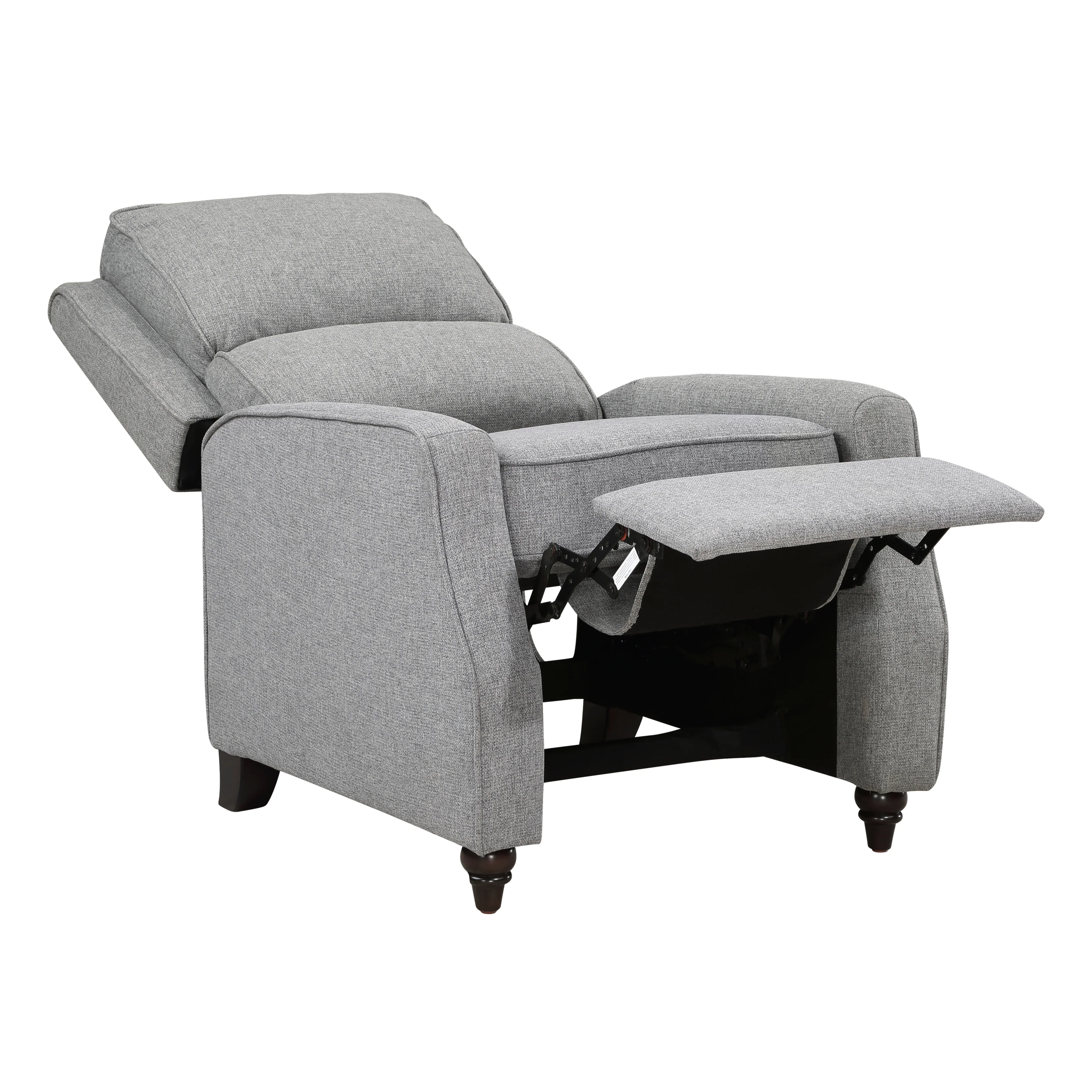 Loveland Push Back Reclining Chair in Gray - 9418GY-1 - Image 5