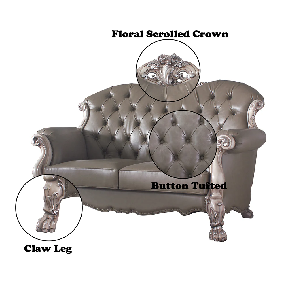 Loveseat w/3 Pillows - Image 6