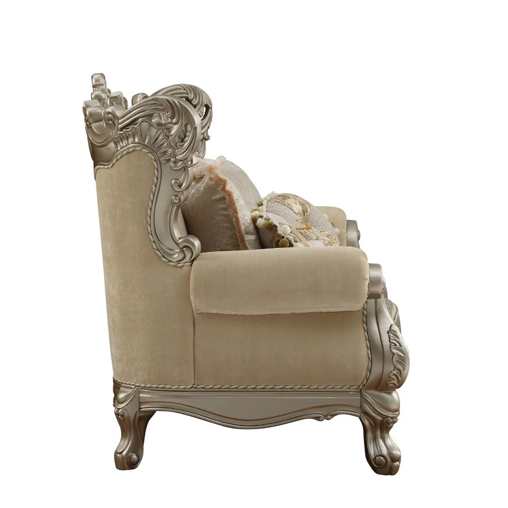 Loveseat w/6 Pillows - Image 4