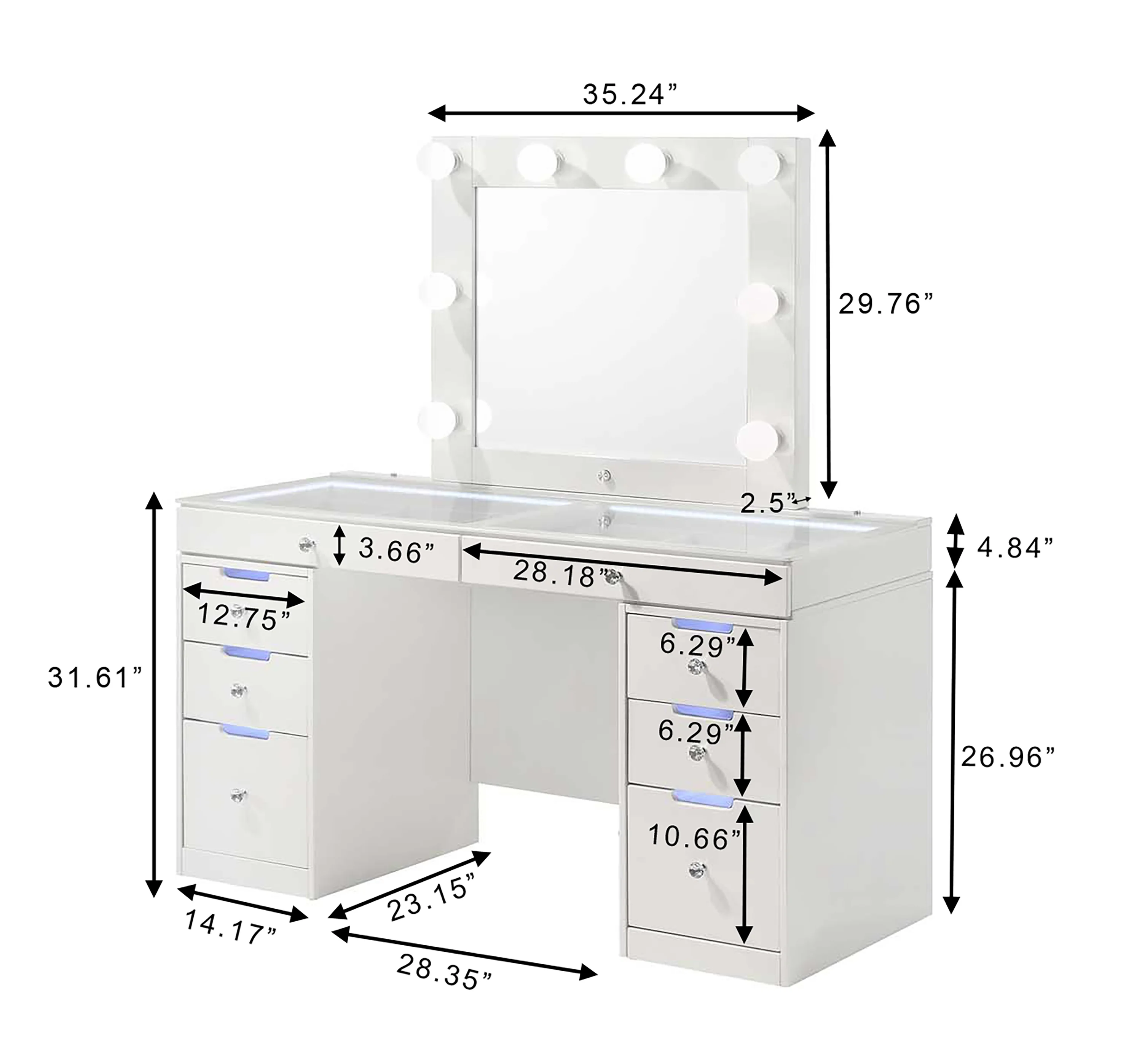 Luxo Vanity Set - Image 4