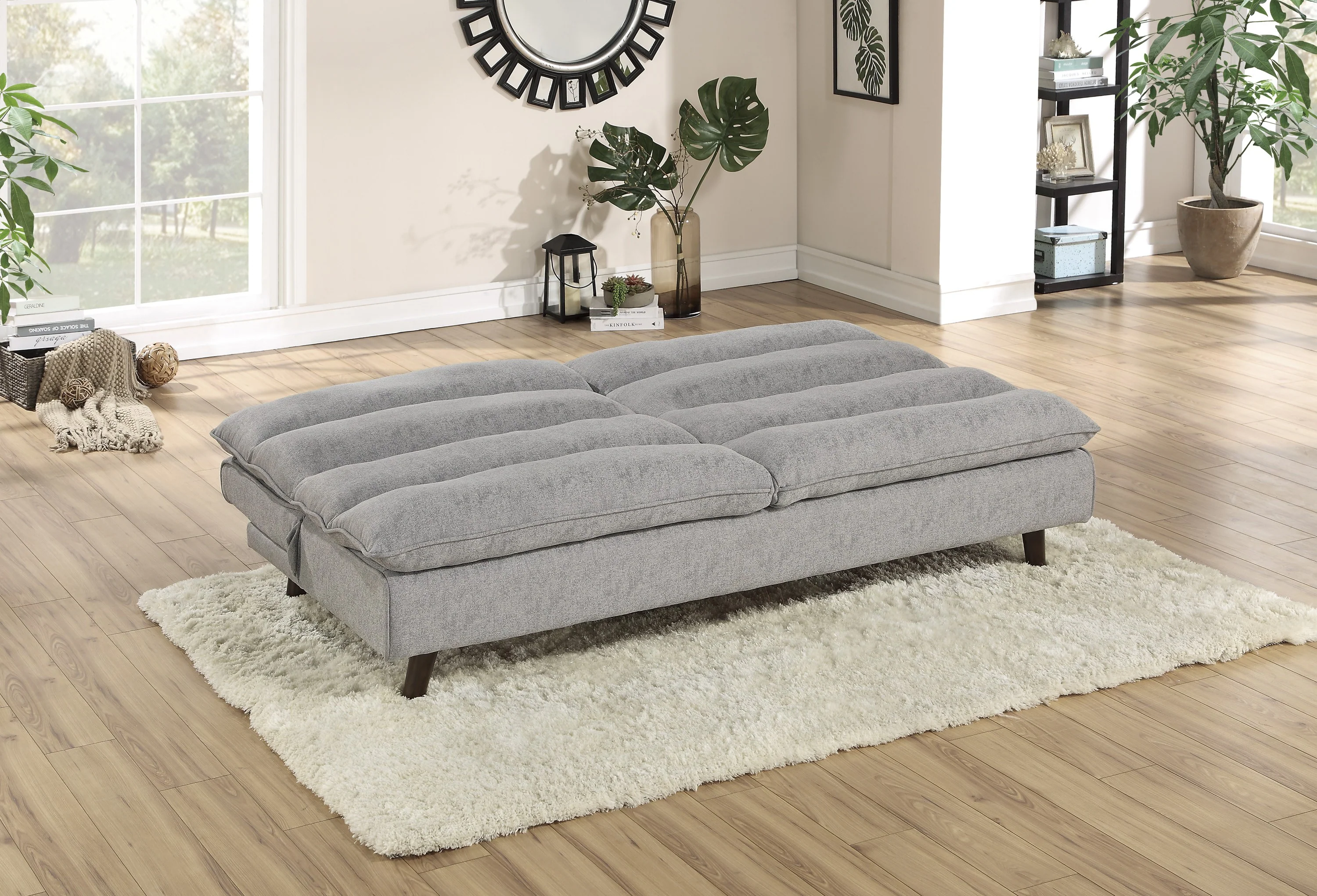 Mackay Elegant Lounger in Gray - 9560GY-3CL - Image 2