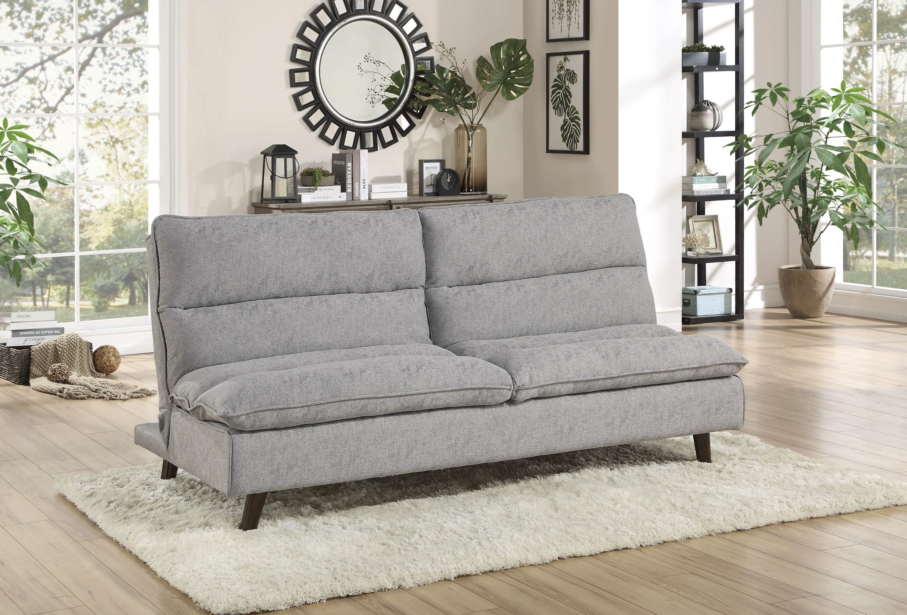 Mackay Elegant Lounger in Gray - 9560GY-3CL - Image 3