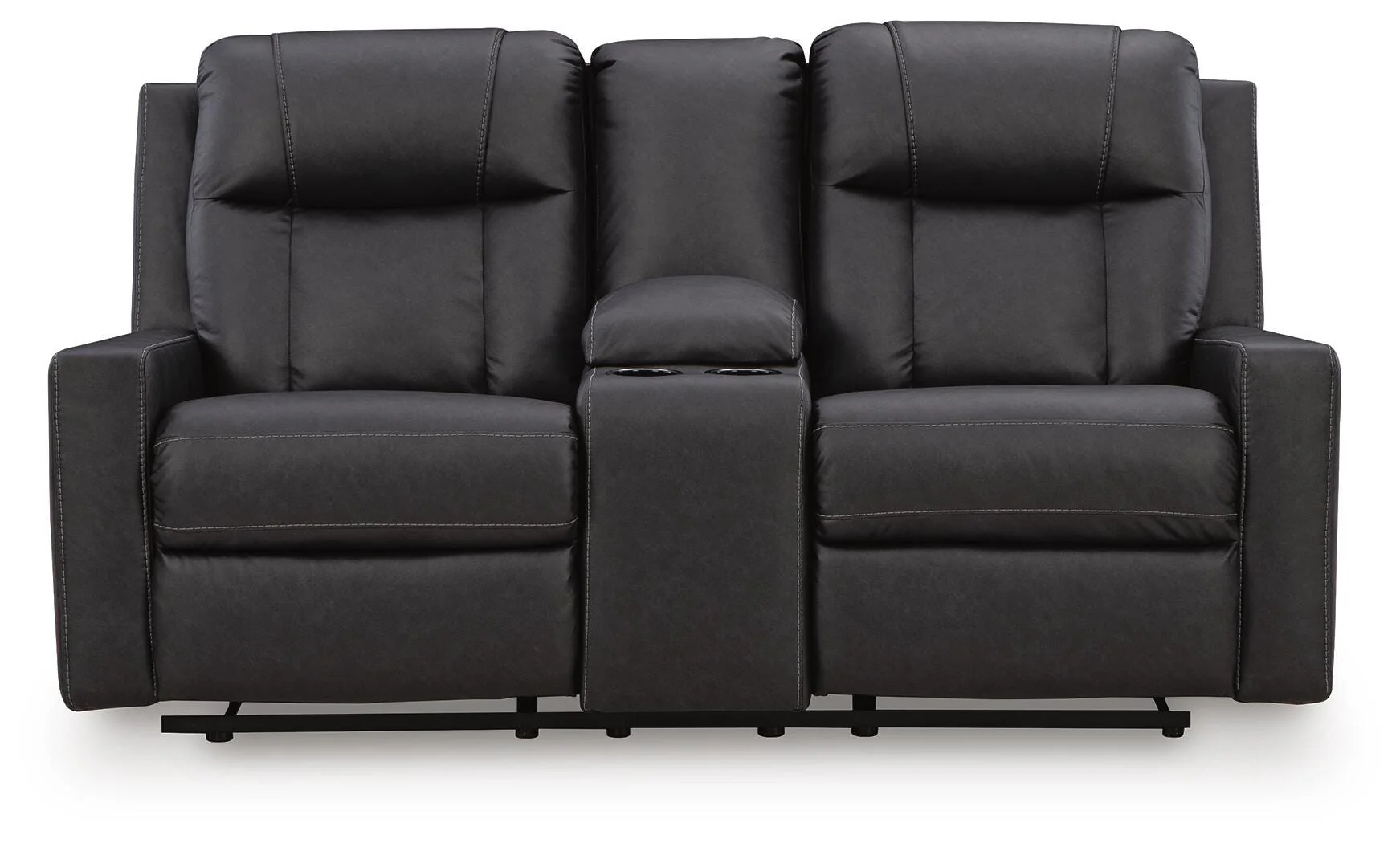 Mackmenville Reclining Loveseat with Console - Image 12