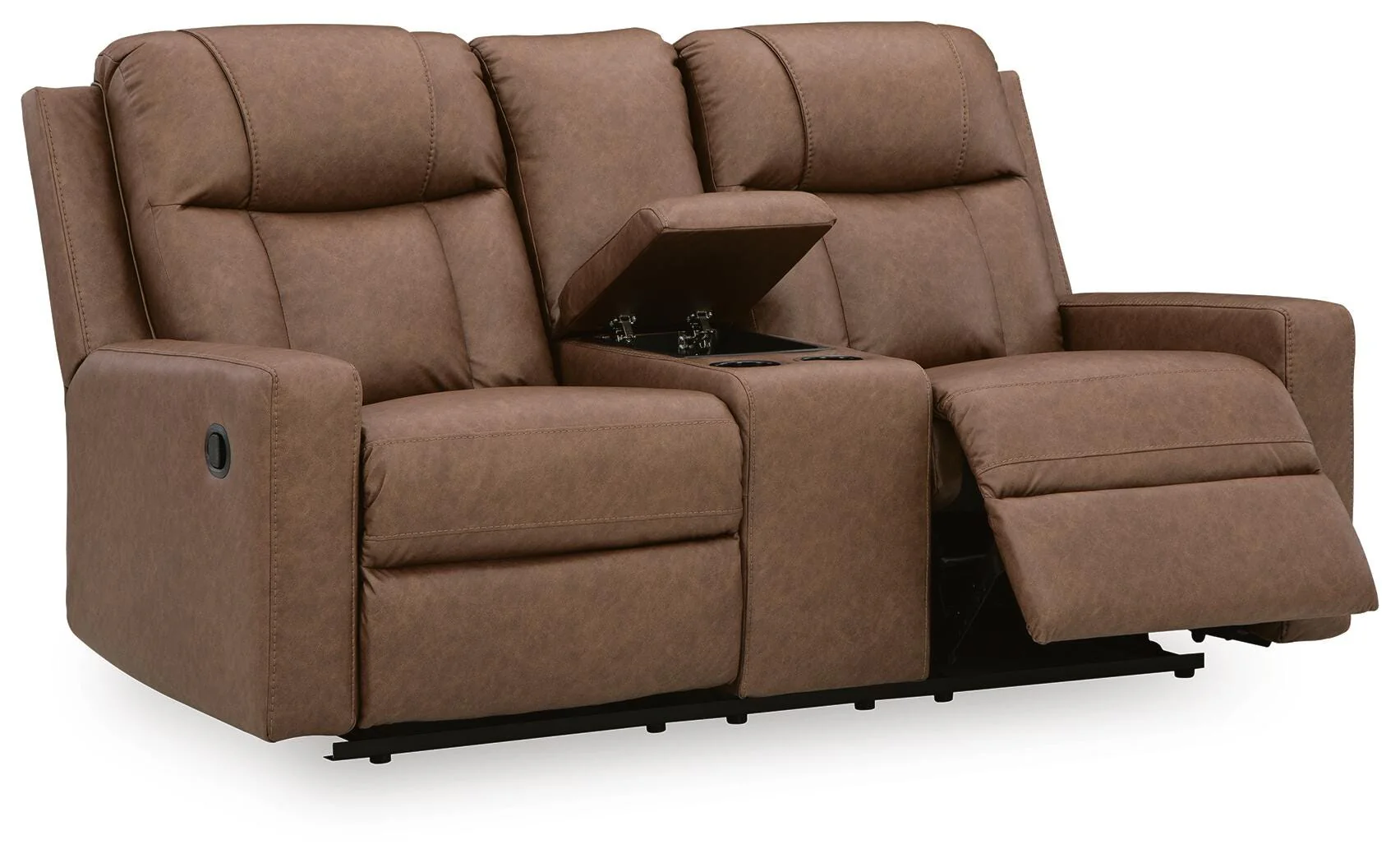 Mackmenville Reclining Loveseat with Console - Image 6