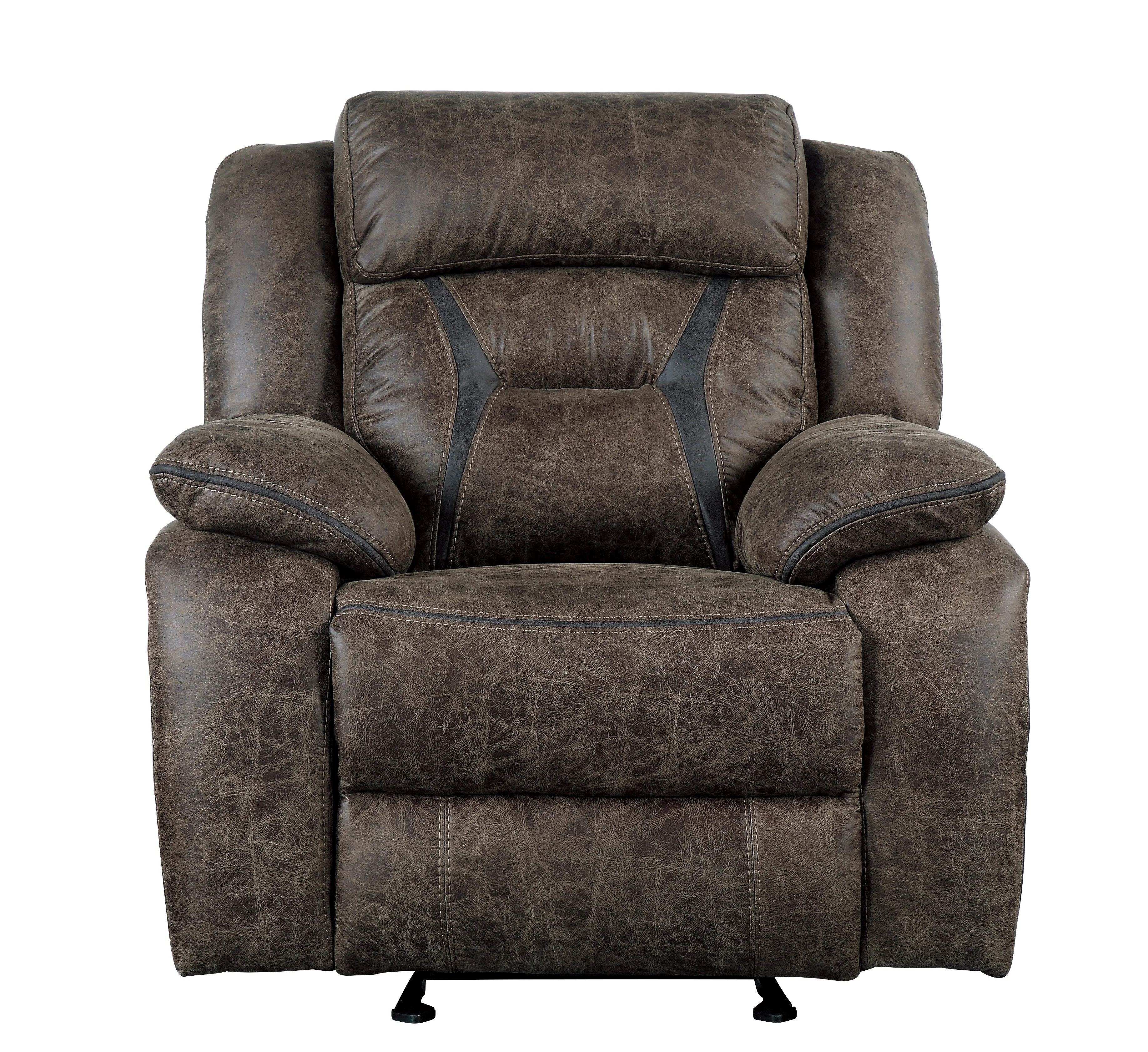 Madrona Hill Glider Reclining Chair in Brown - 9989DB-1
