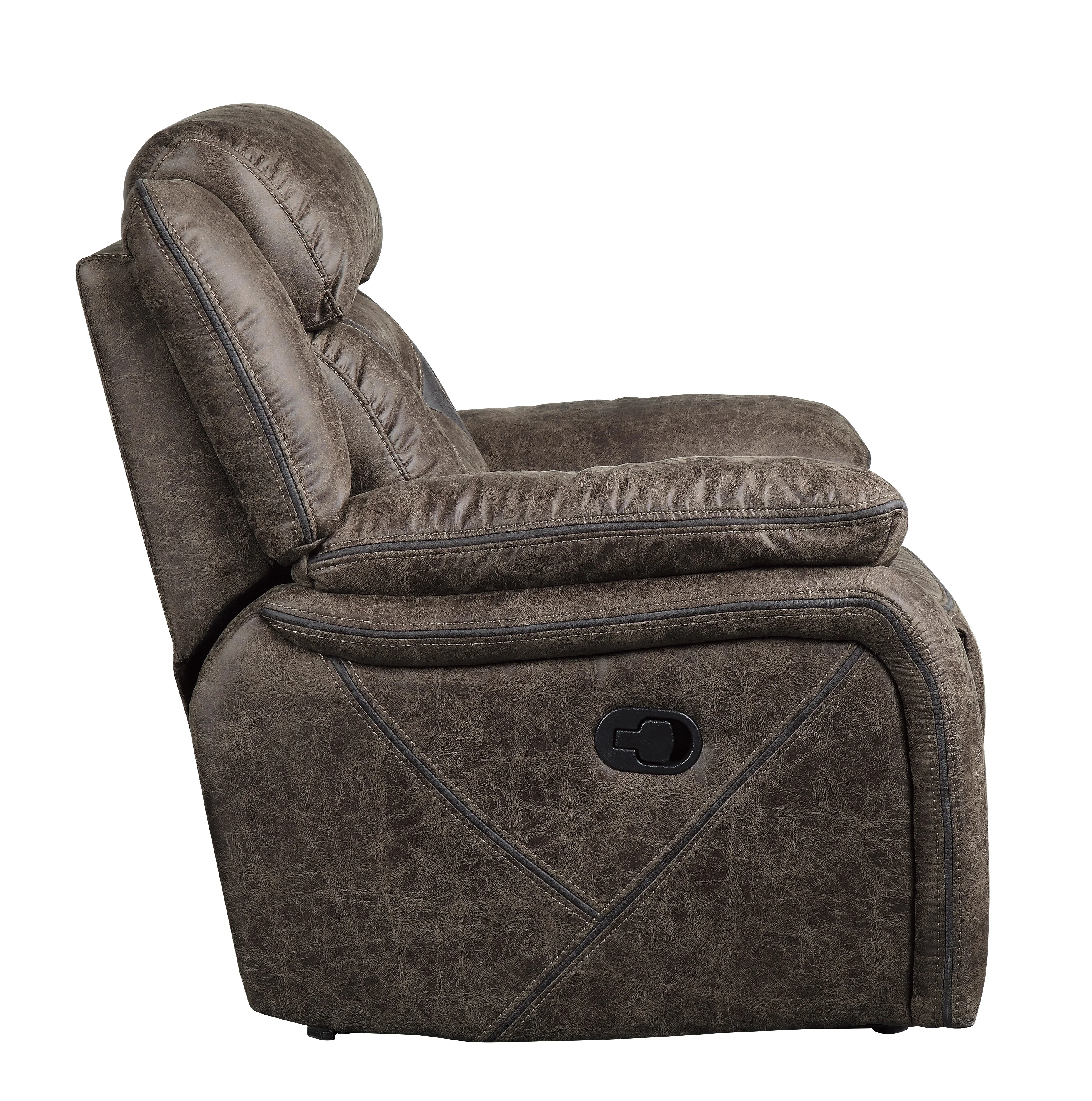 Madrona Hill Glider Reclining Chair in Brown - 9989DB-1 - Image 2