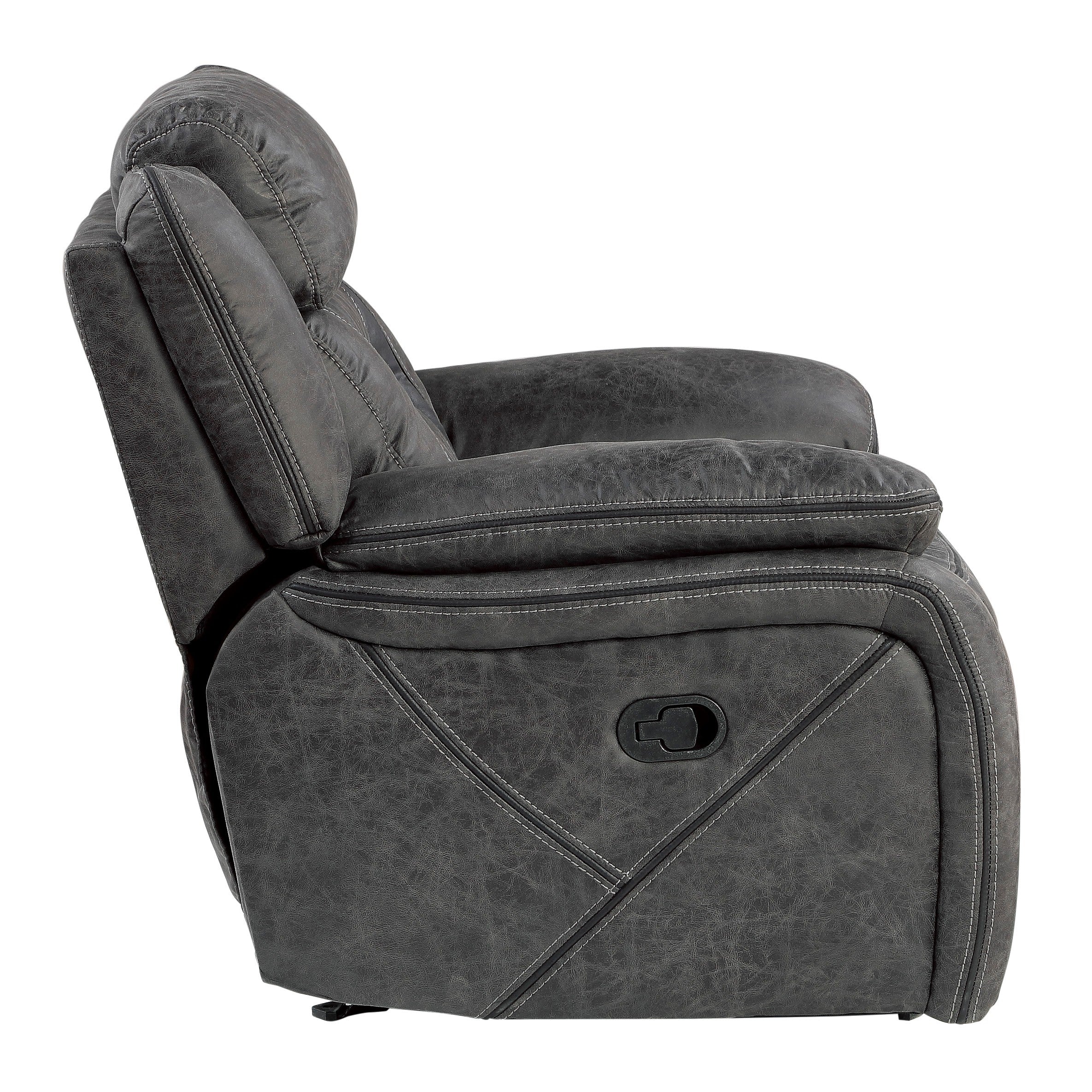 Madrona Hill Glider Reclining Chair in Gray - 9989GY-1 - Image 3