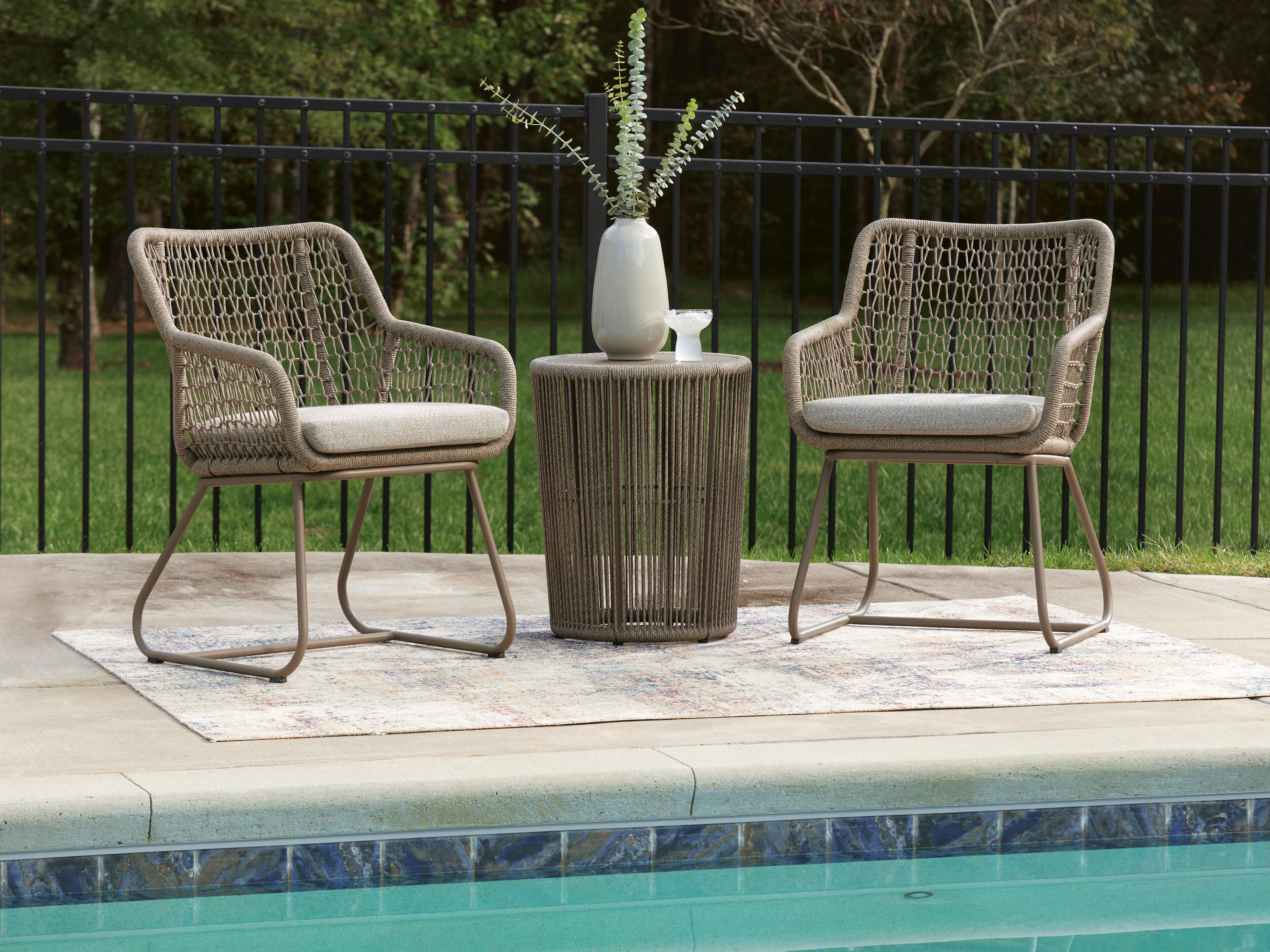 Majors Beach Outdoor Table and 2 Chairs - Image 5