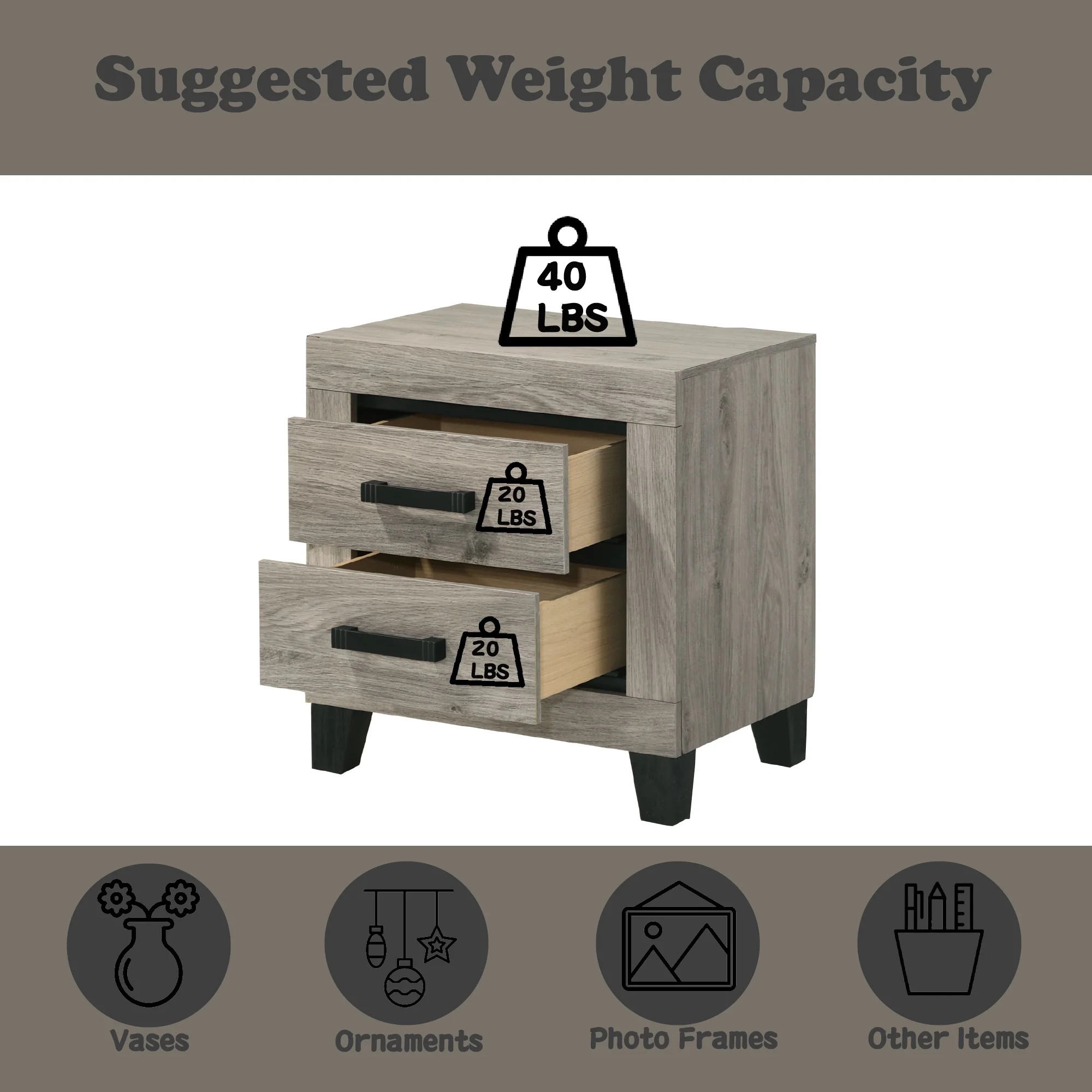 Mari Nightstand - Image 17