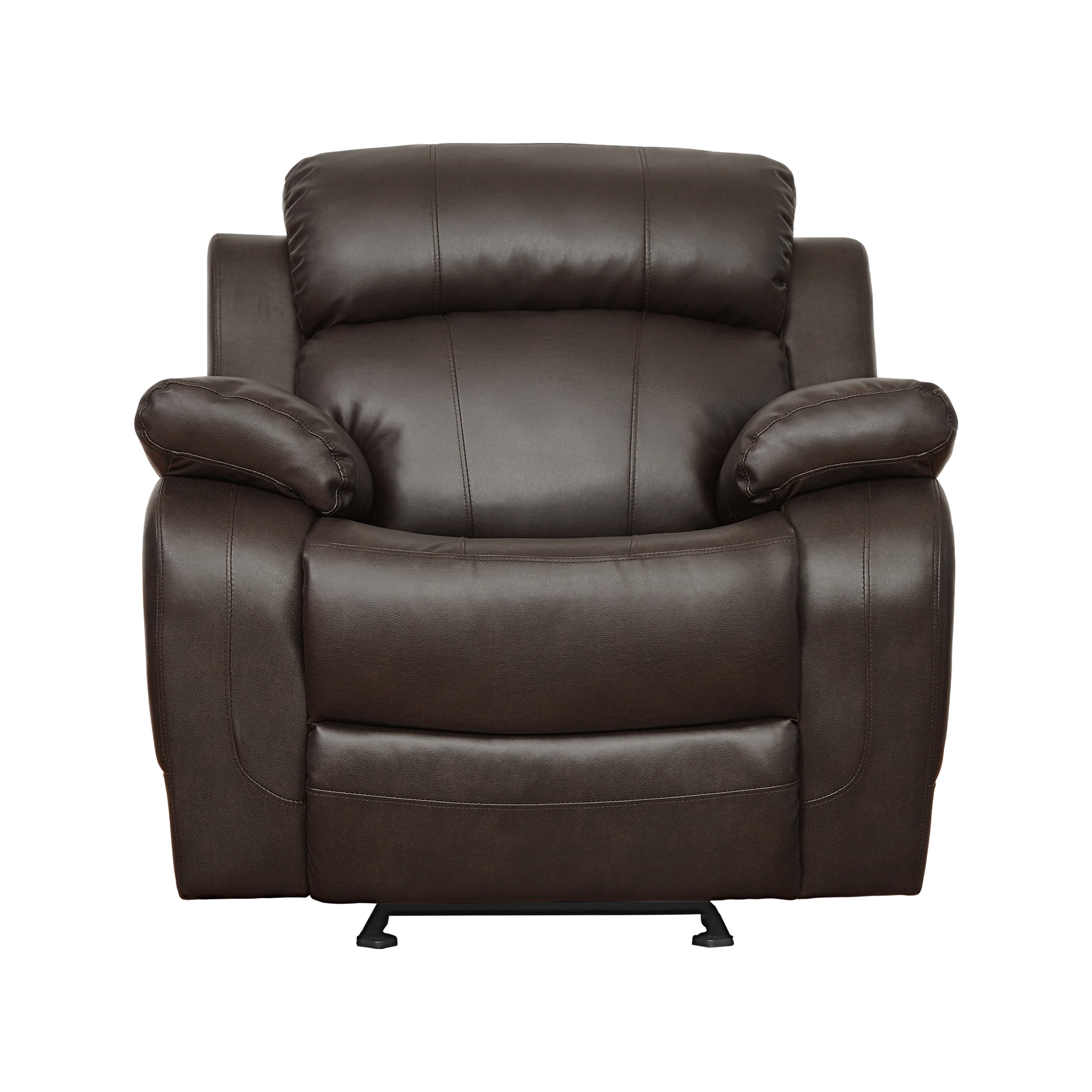 Marille Glider Reclining Chair in Brown - 9724BRW-1