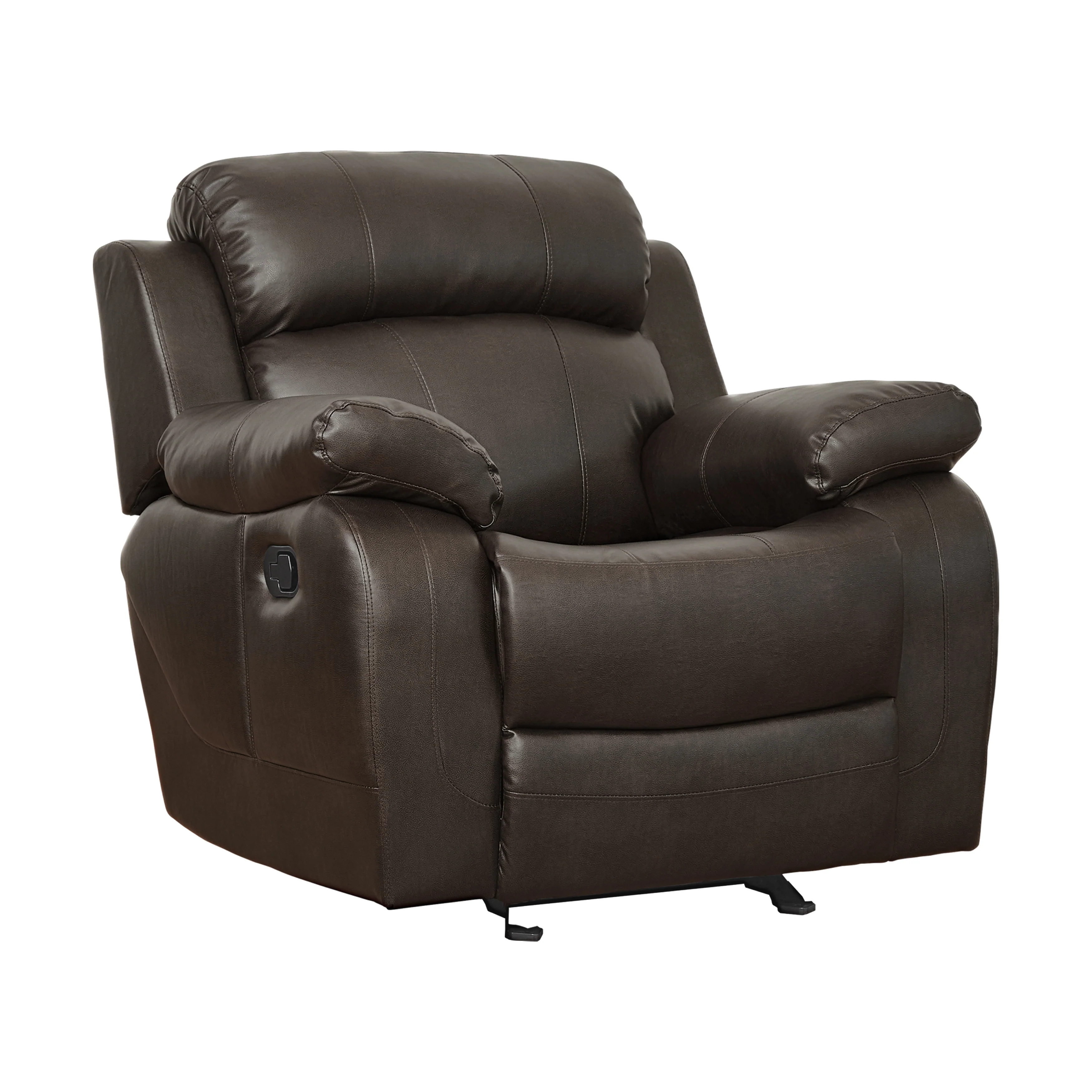 Marille Glider Reclining Chair in Brown - 9724BRW-1 - Image 2