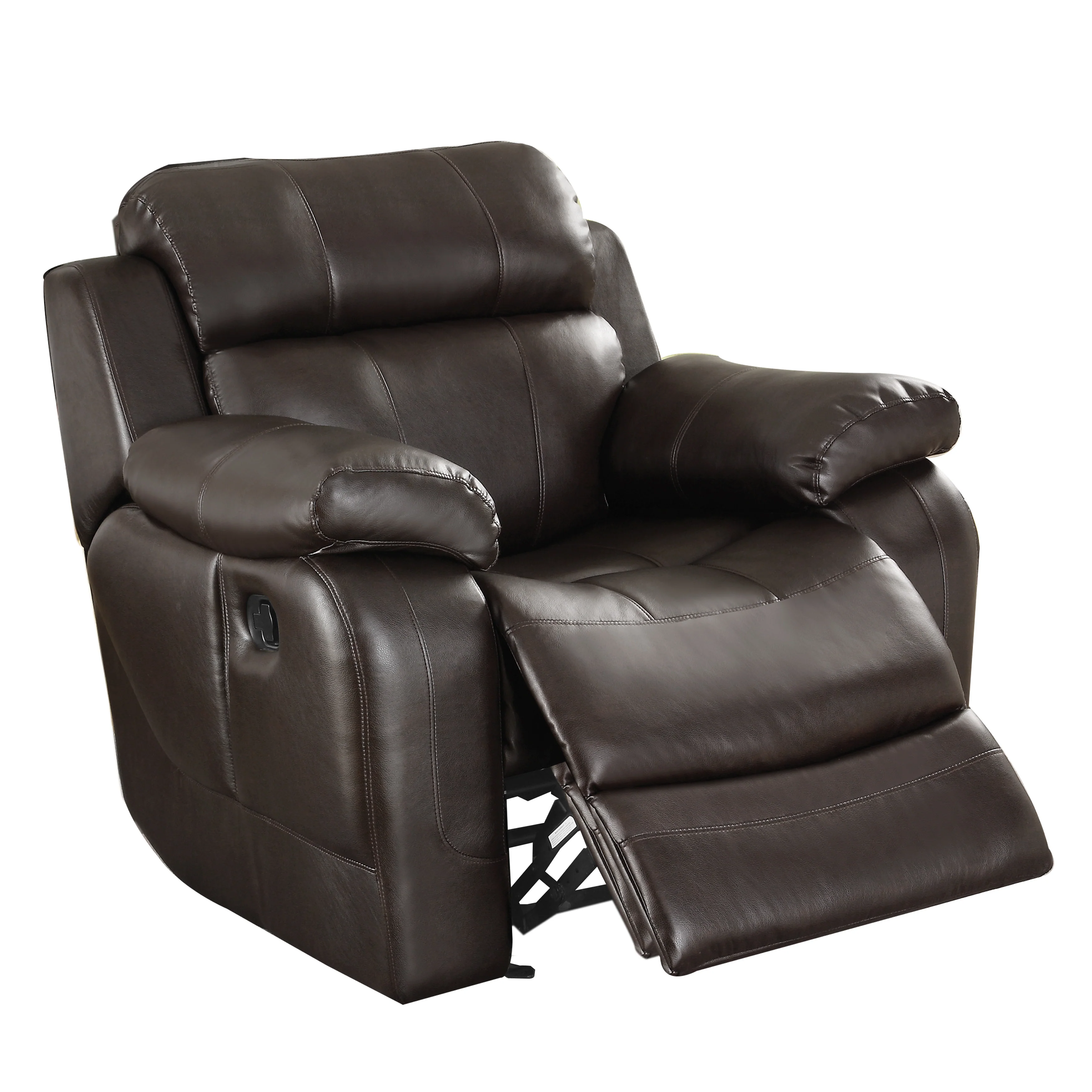 Marille Glider Reclining Chair in Brown - 9724BRW-1 - Image 5