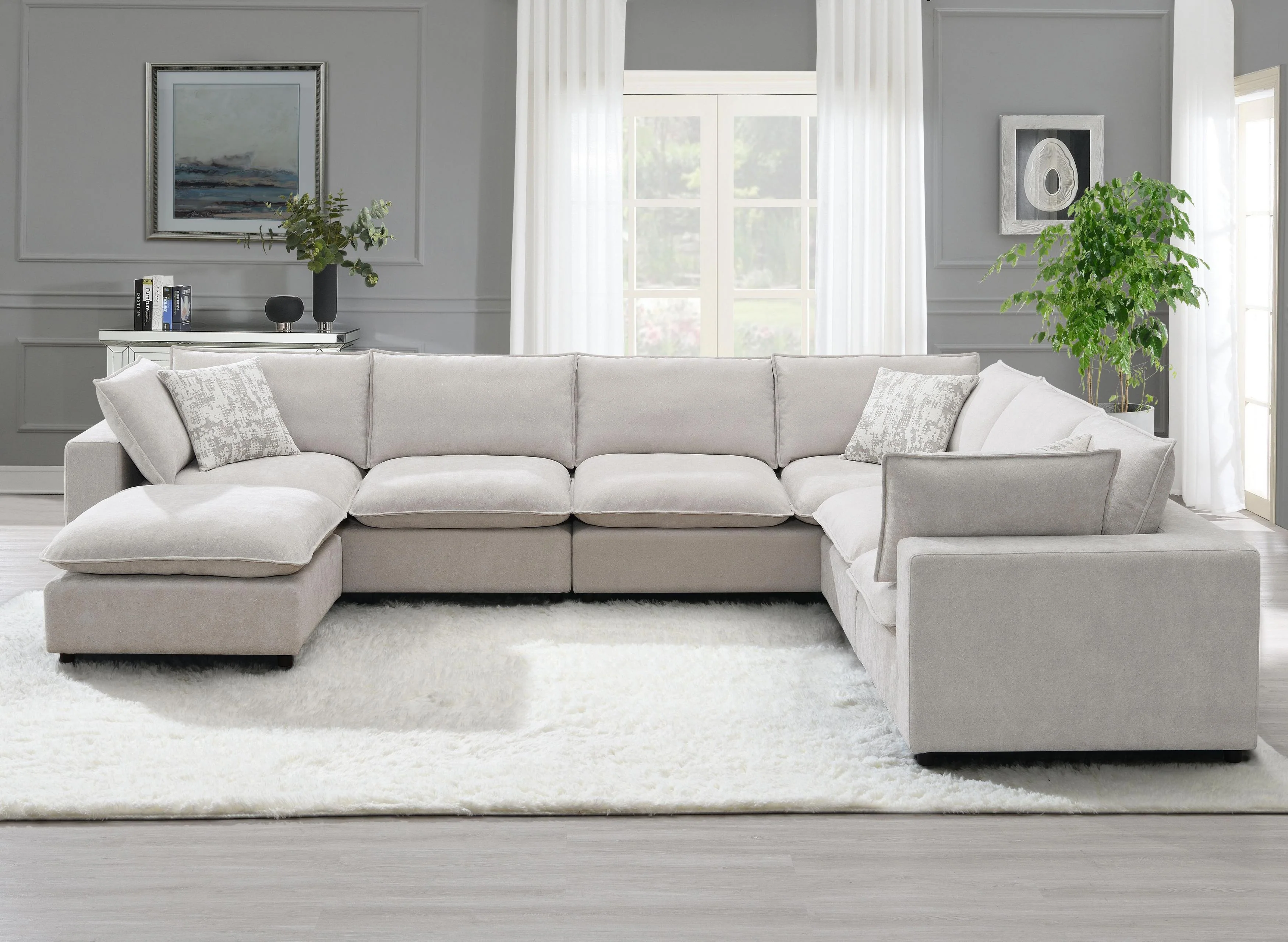 Marisa Modular LF Loveseat w/2 Pillows - Image 36