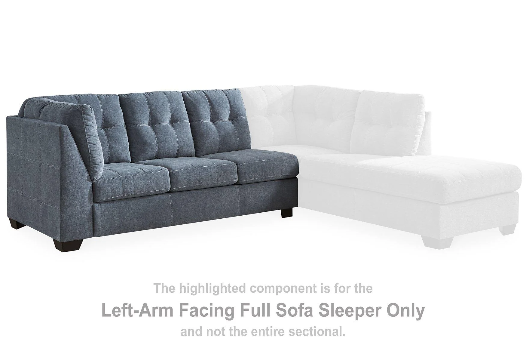 Marleton 2-Piece Sleeper Sectional with Chaise - Image 29