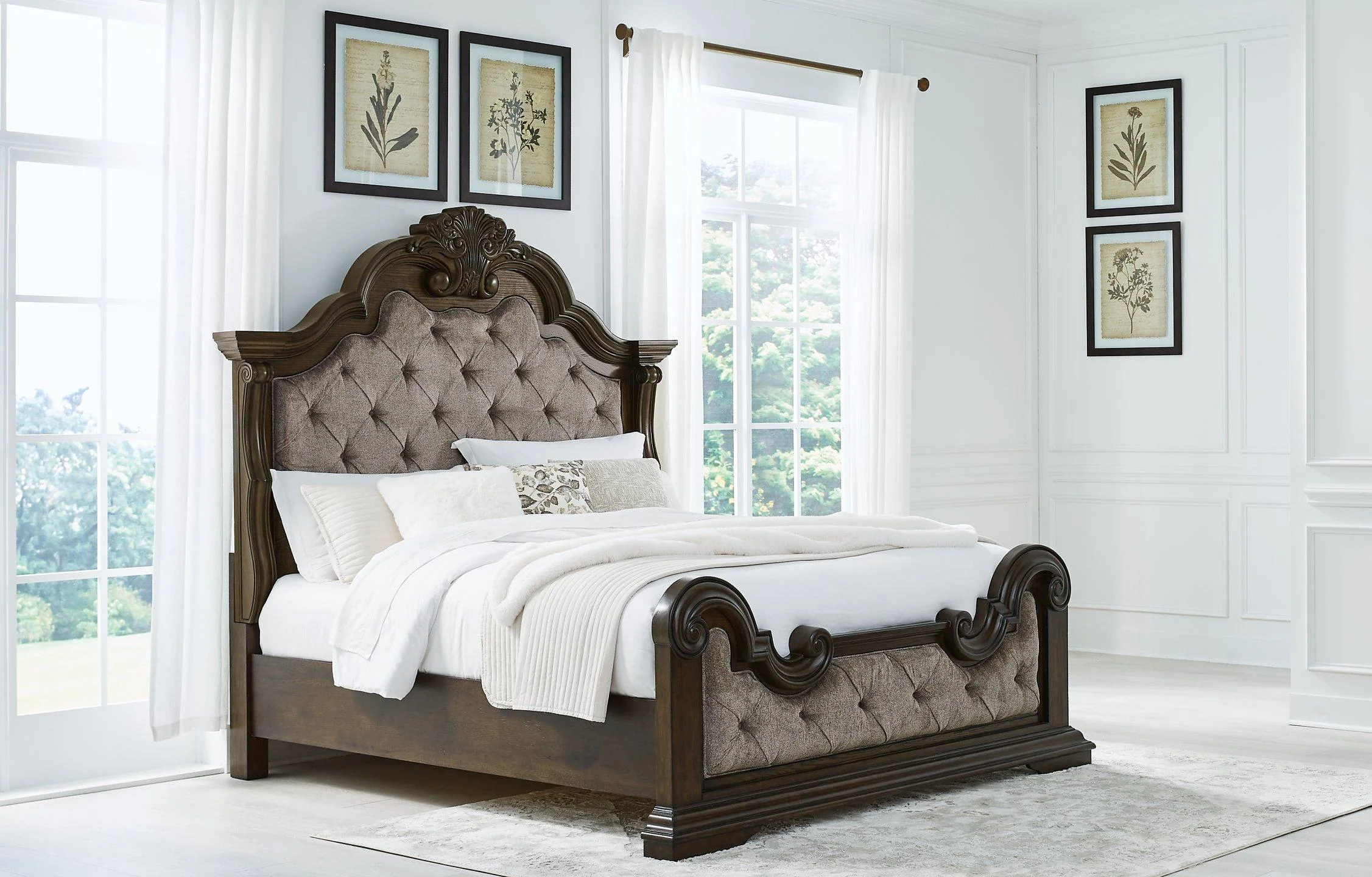 Maylee Upholstered Bed - Image 2
