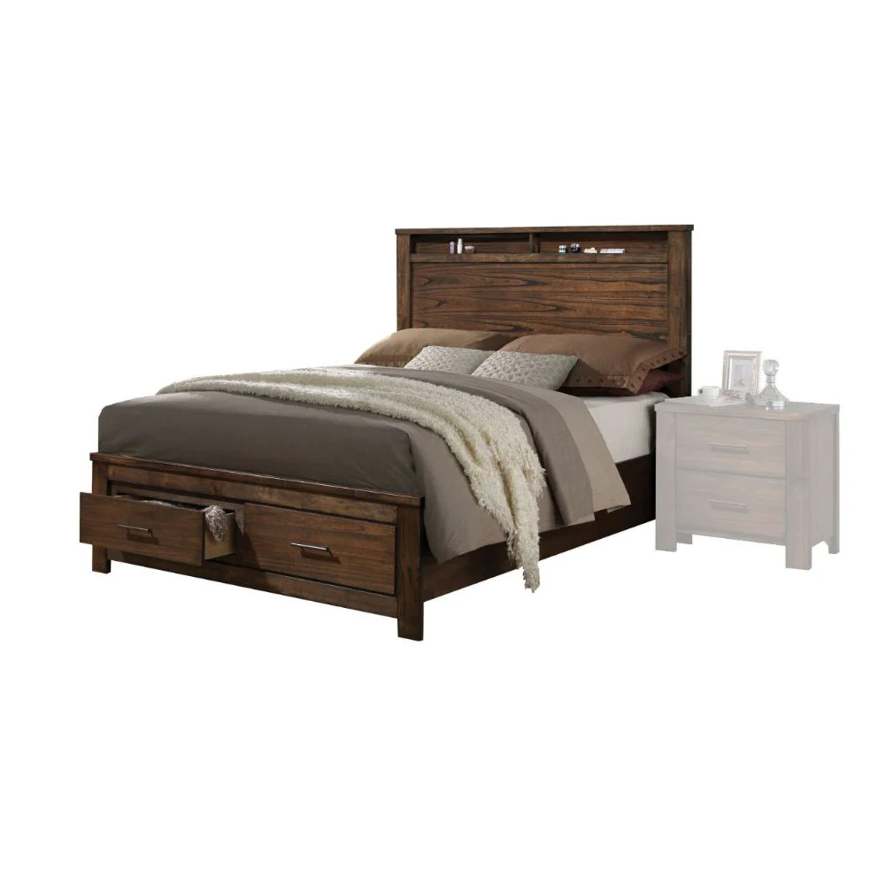 Merrilee Eastern King Bed w/Storage