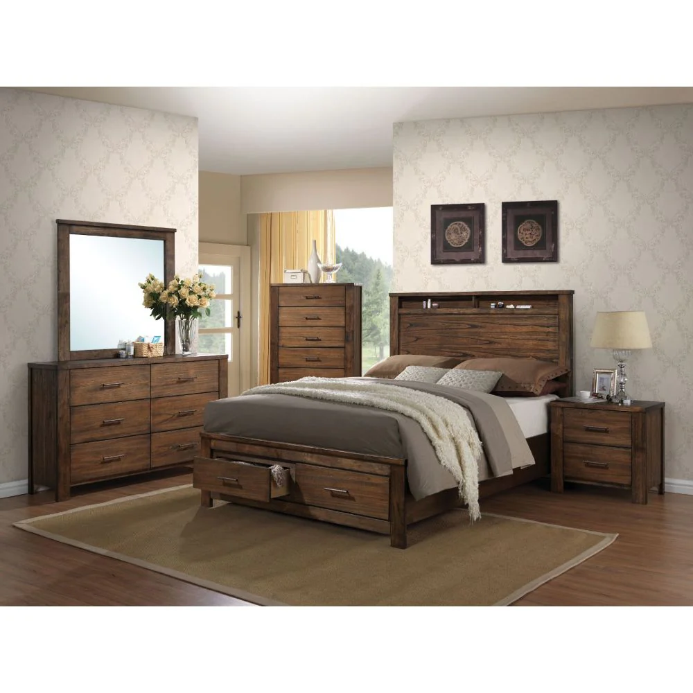 Merrilee Eastern King Bed w/Storage - Image 2