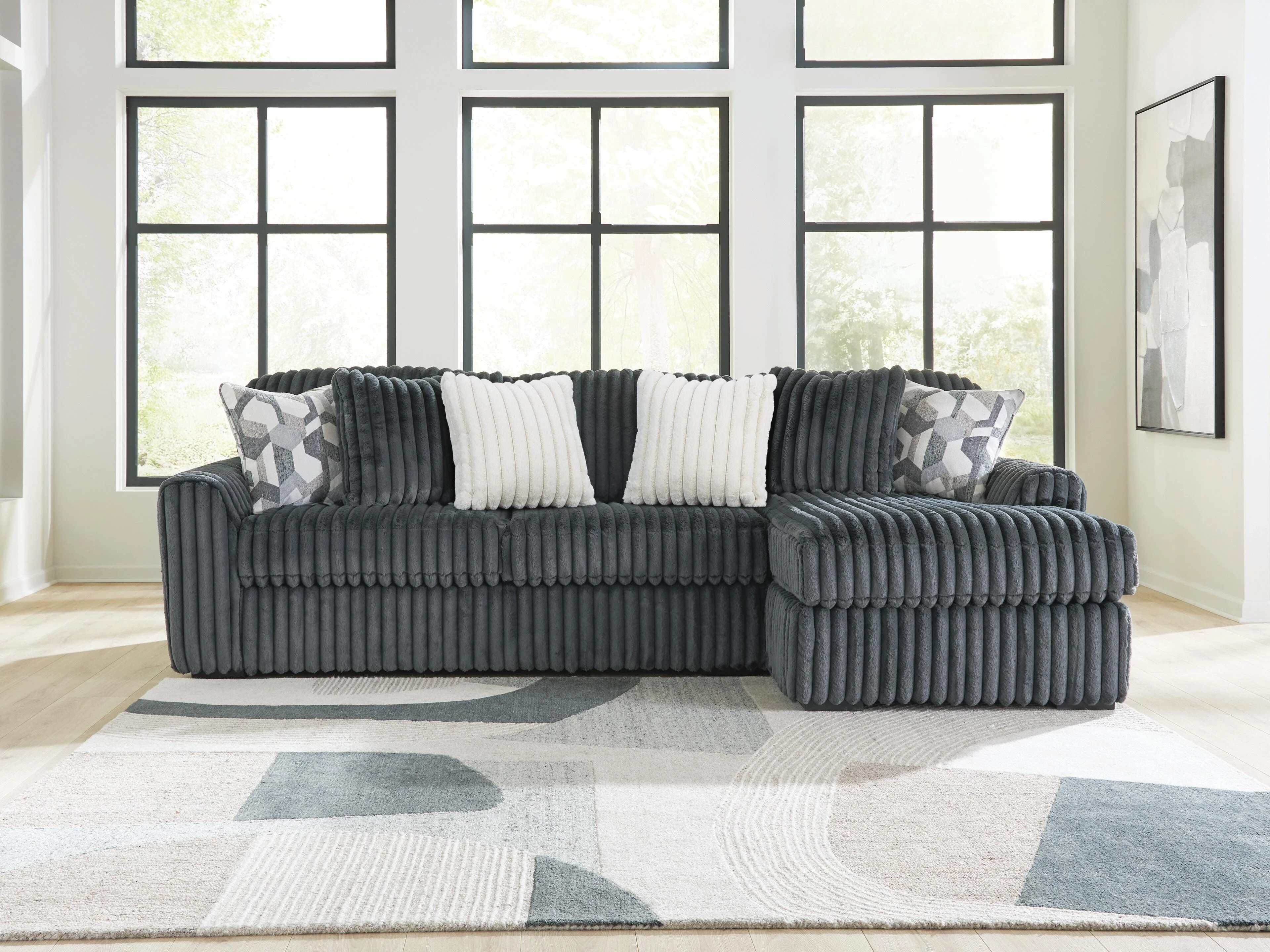Midnight-Madness Sectional Sofa with Chaise - Image 26