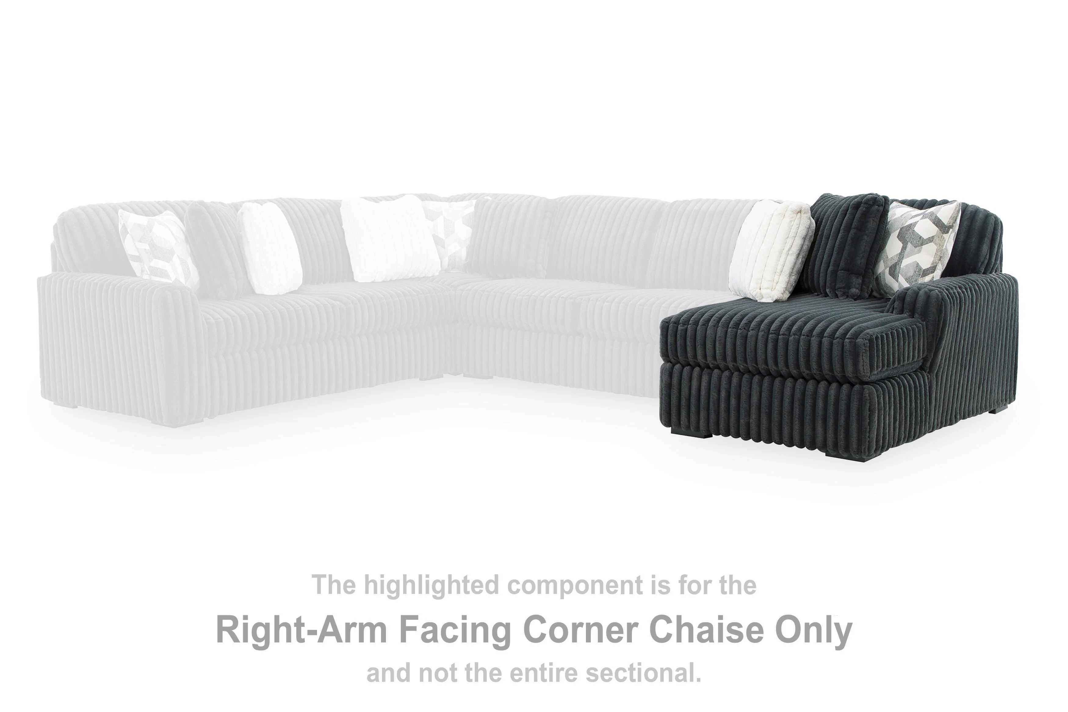 Midnight-Madness Sectional Sofa with Chaise - Image 32