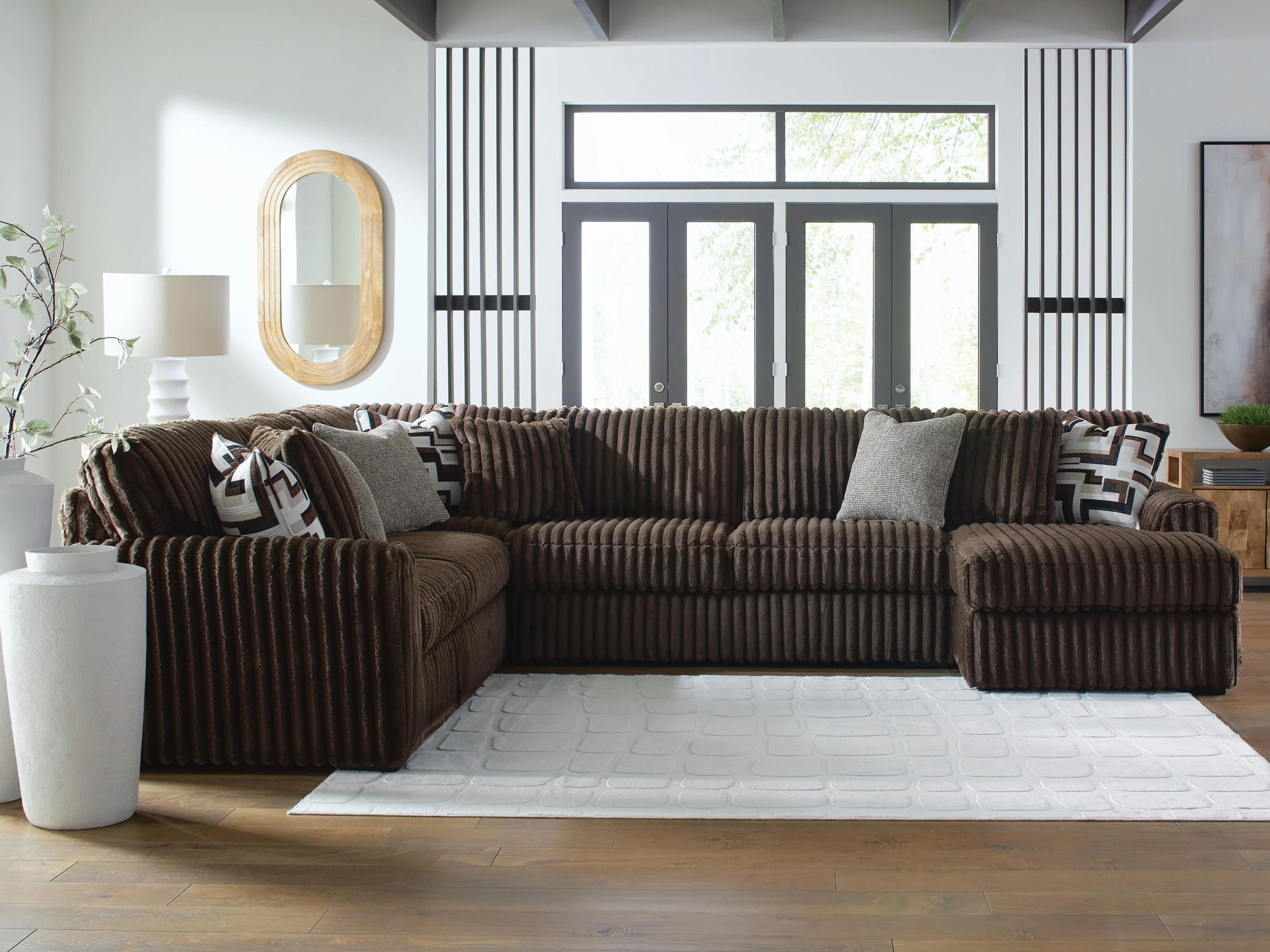Midnight-Madness Sectional with Chaise - Image 100