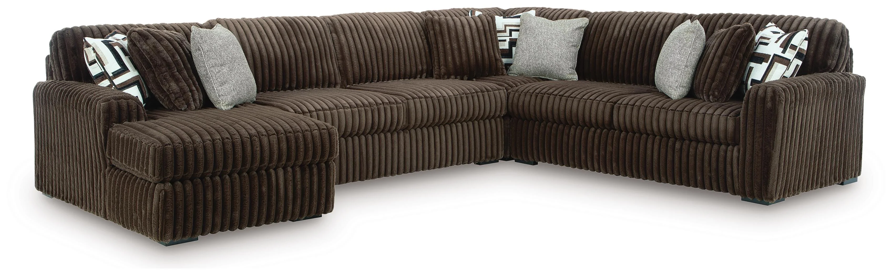 Midnight-Madness Sectional with Chaise - Image 107