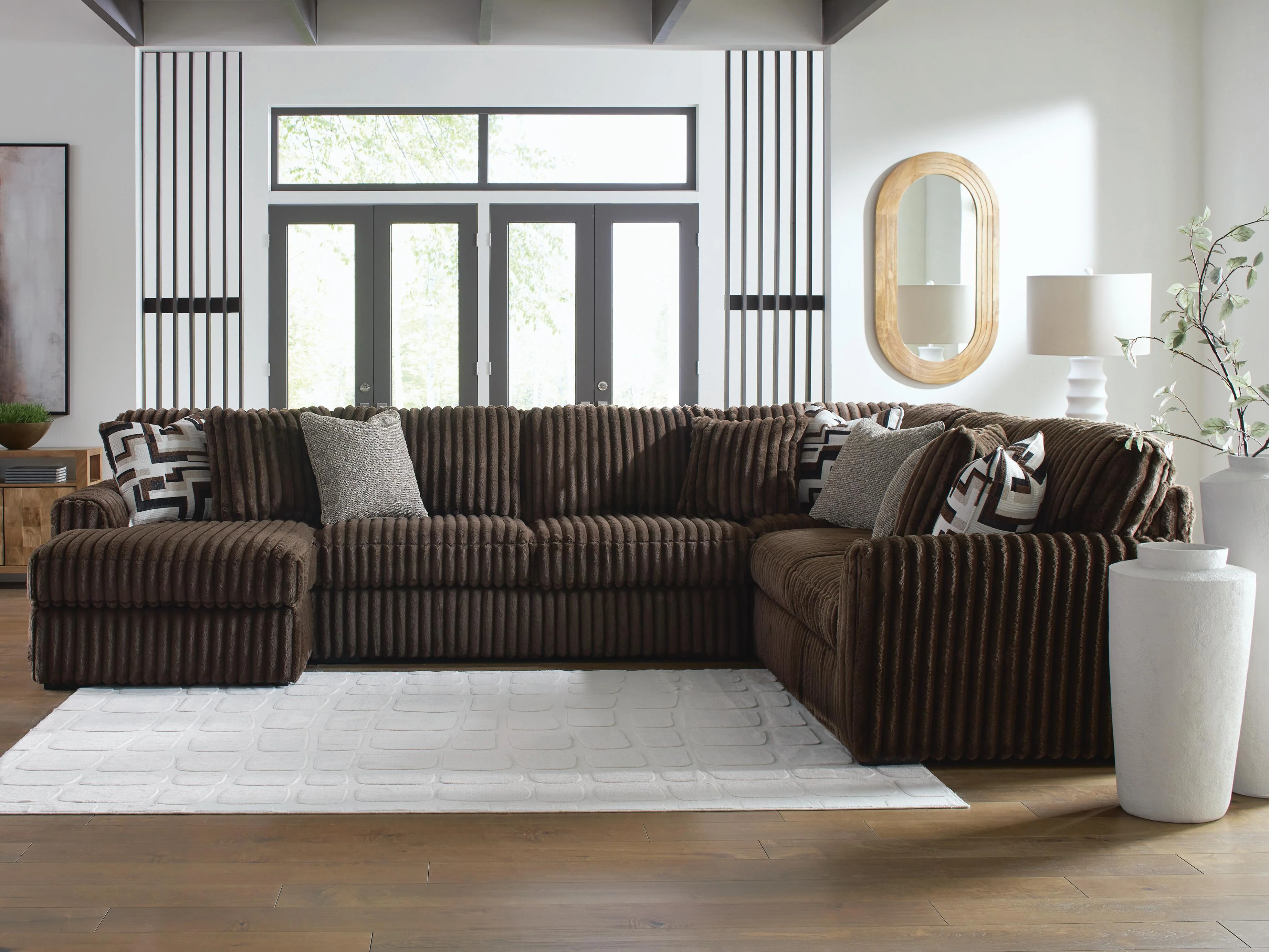 Midnight-Madness Sectional with Chaise - Image 108