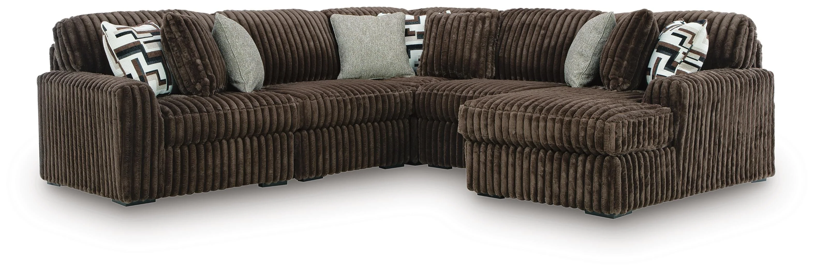 Midnight-Madness Sectional with Chaise - Image 111