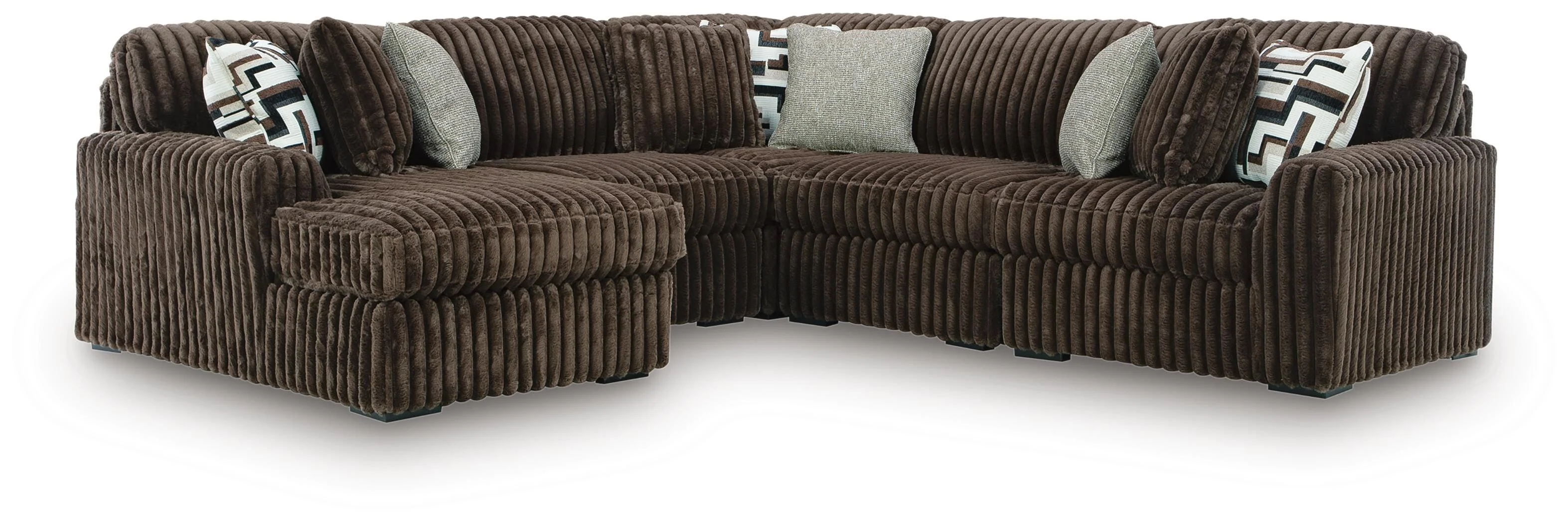Midnight-Madness Sectional with Chaise - Image 112