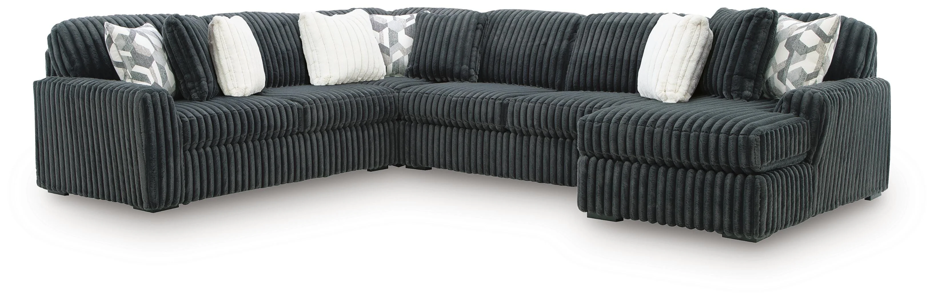 Midnight-Madness Sectional with Chaise - Image 116