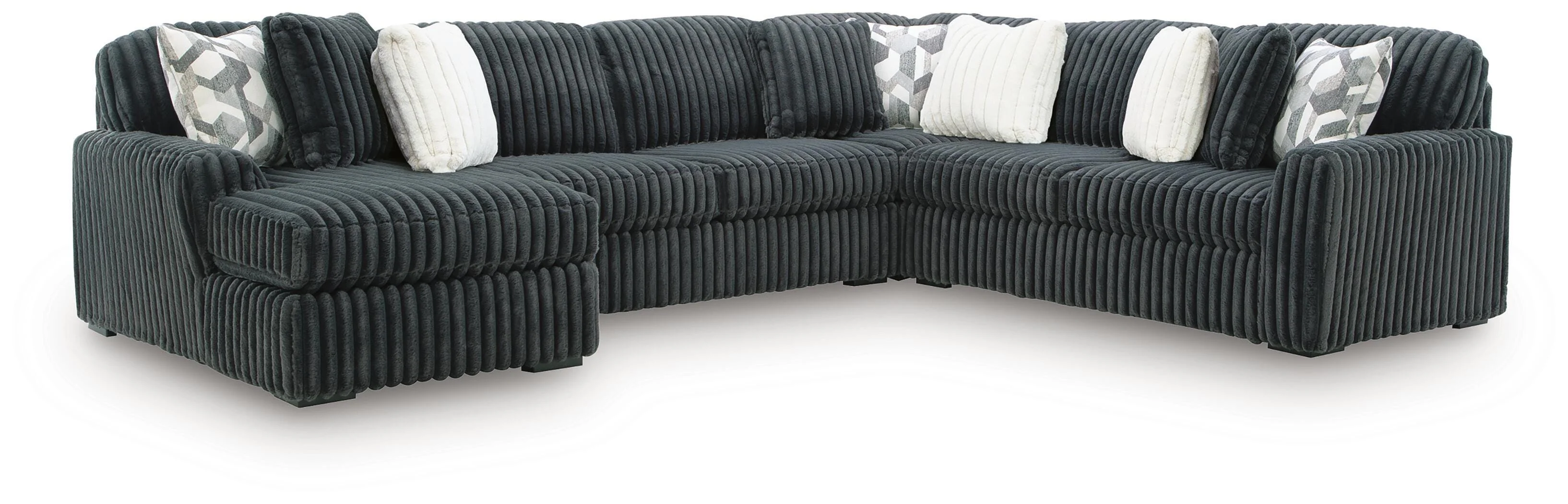 Midnight-Madness Sectional with Chaise - Image 117