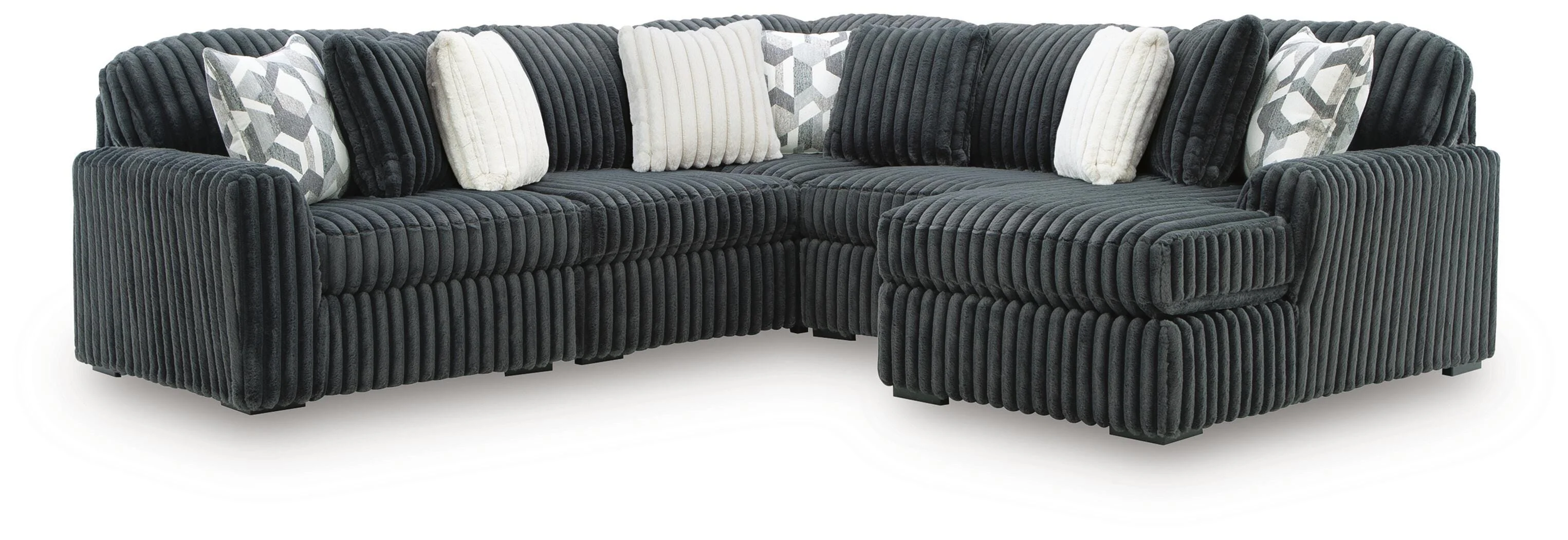 Midnight-Madness Sectional with Chaise - Image 118