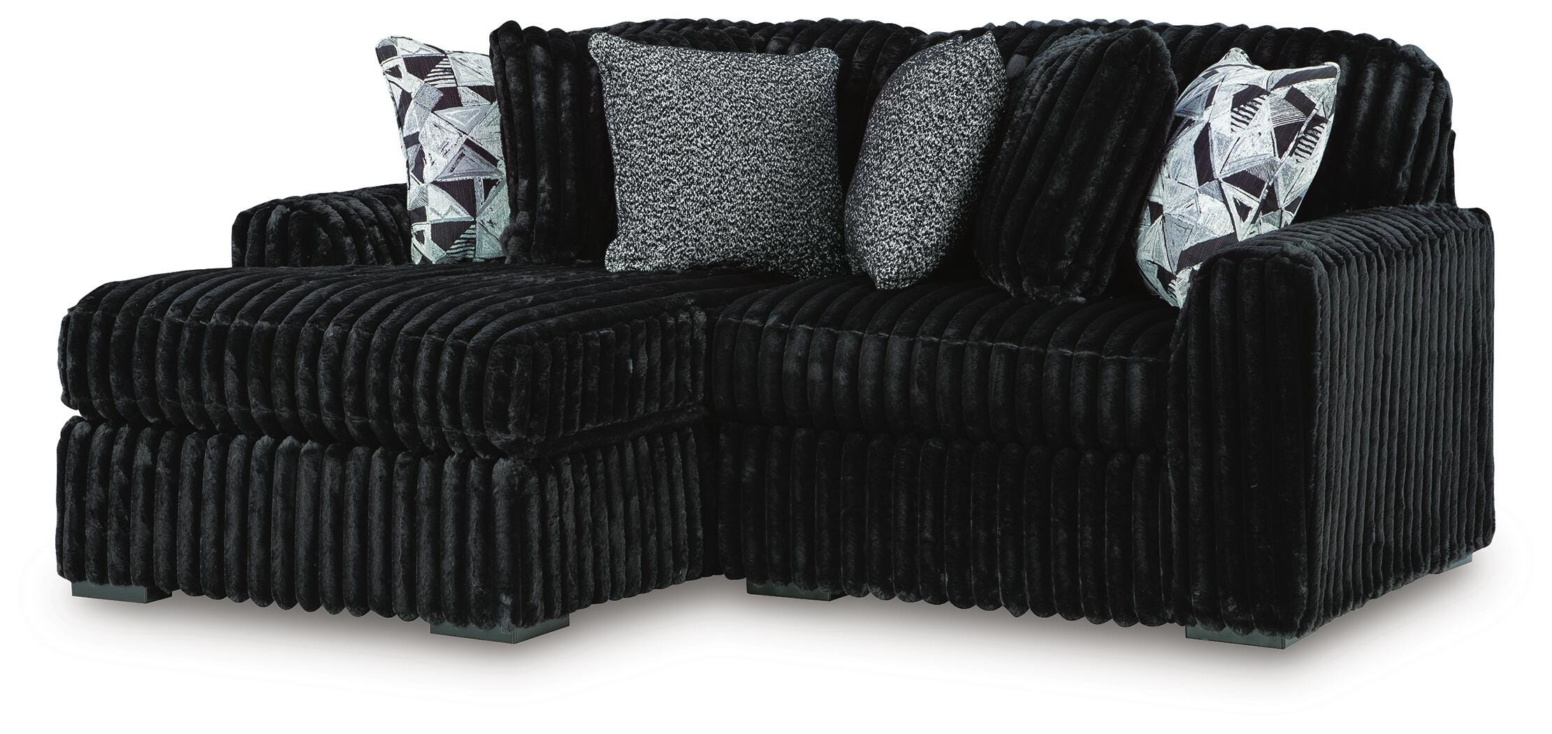 Midnight-Madness Sectional with Chaise - Image 2