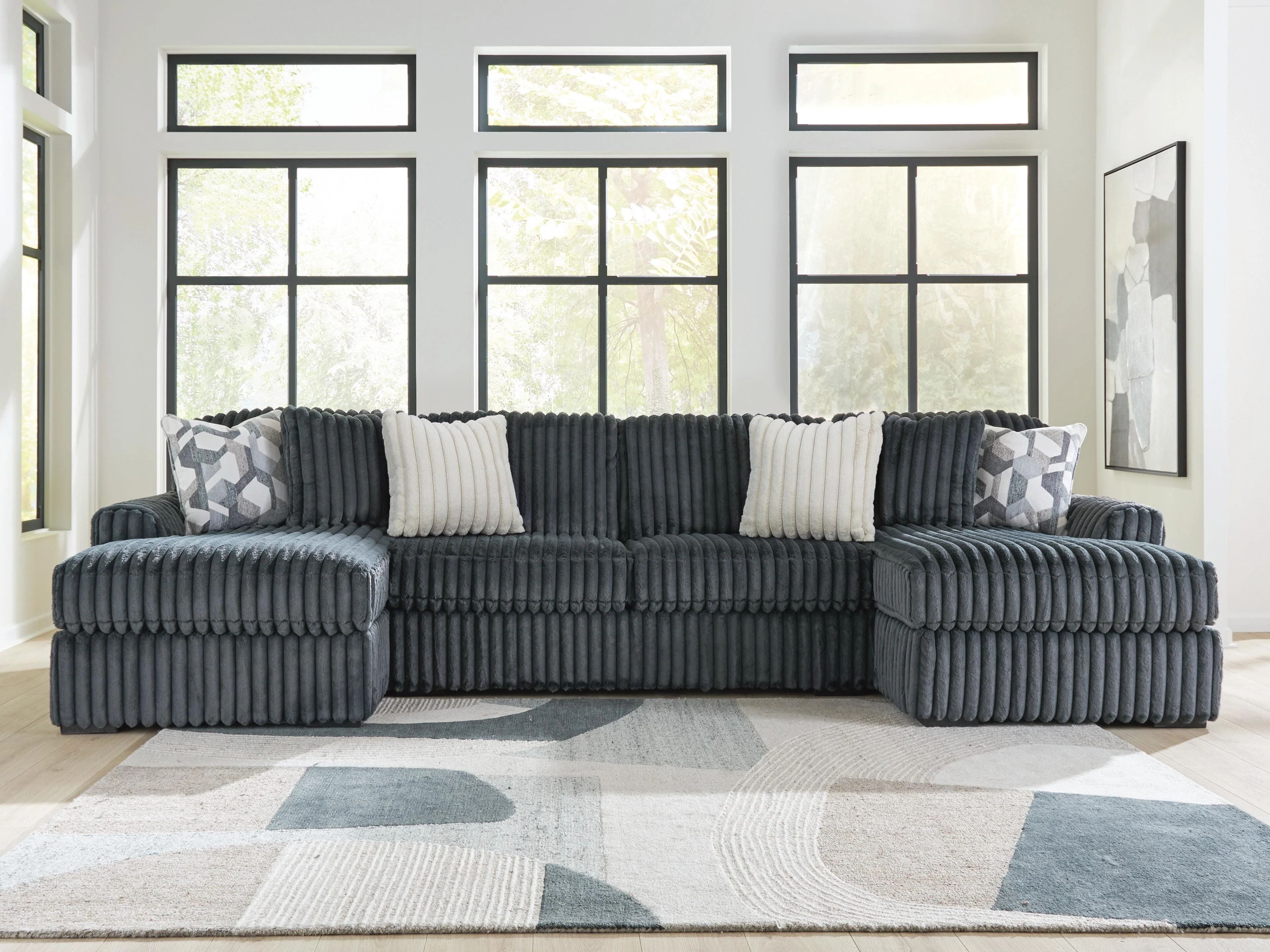 Midnight-Madness Sectional with Chaise - Image 3