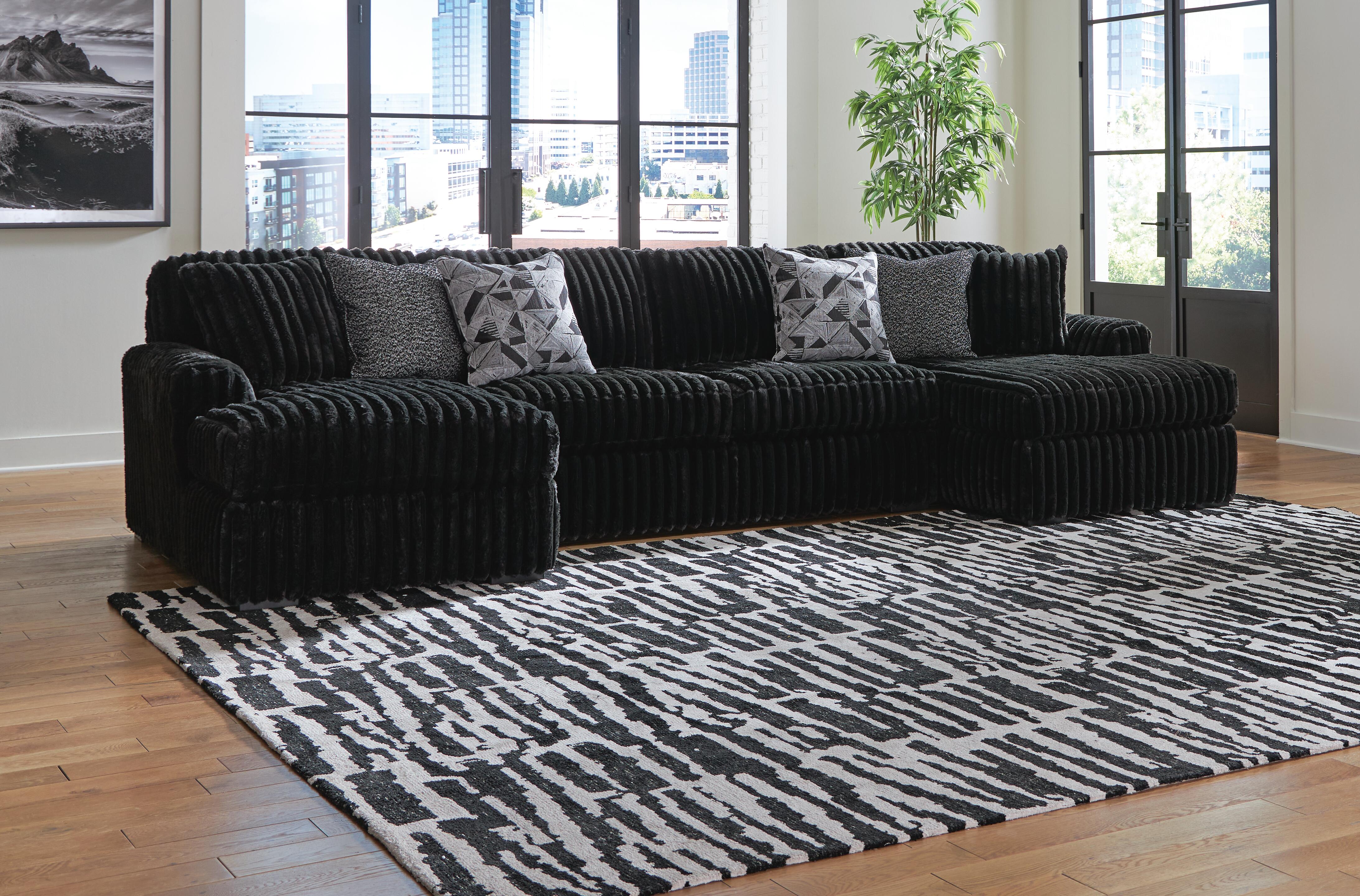 Midnight-Madness Sectional with Chaise - Image 6