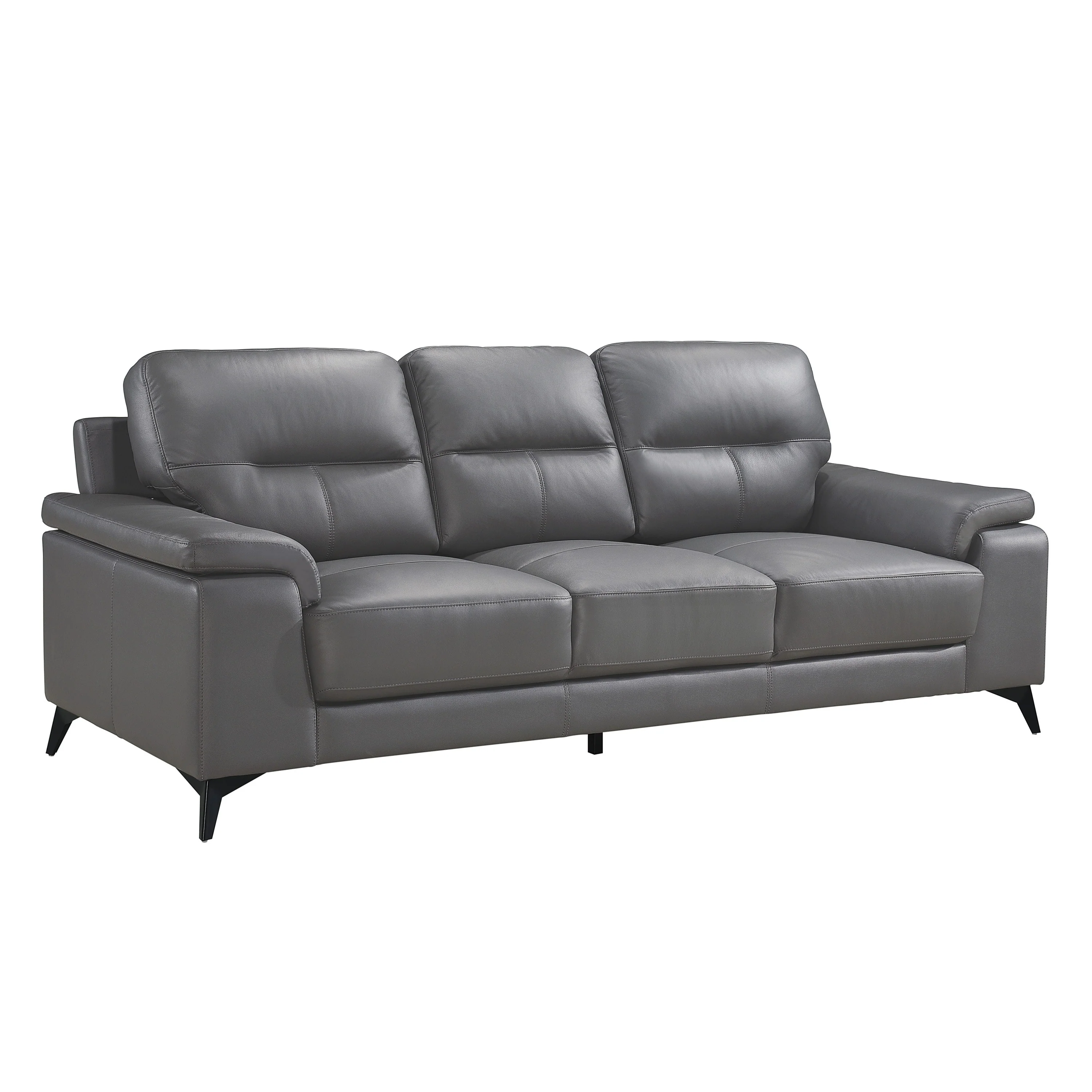 Mischa Sofa in Gray - 9514DGY-3 - Image 3