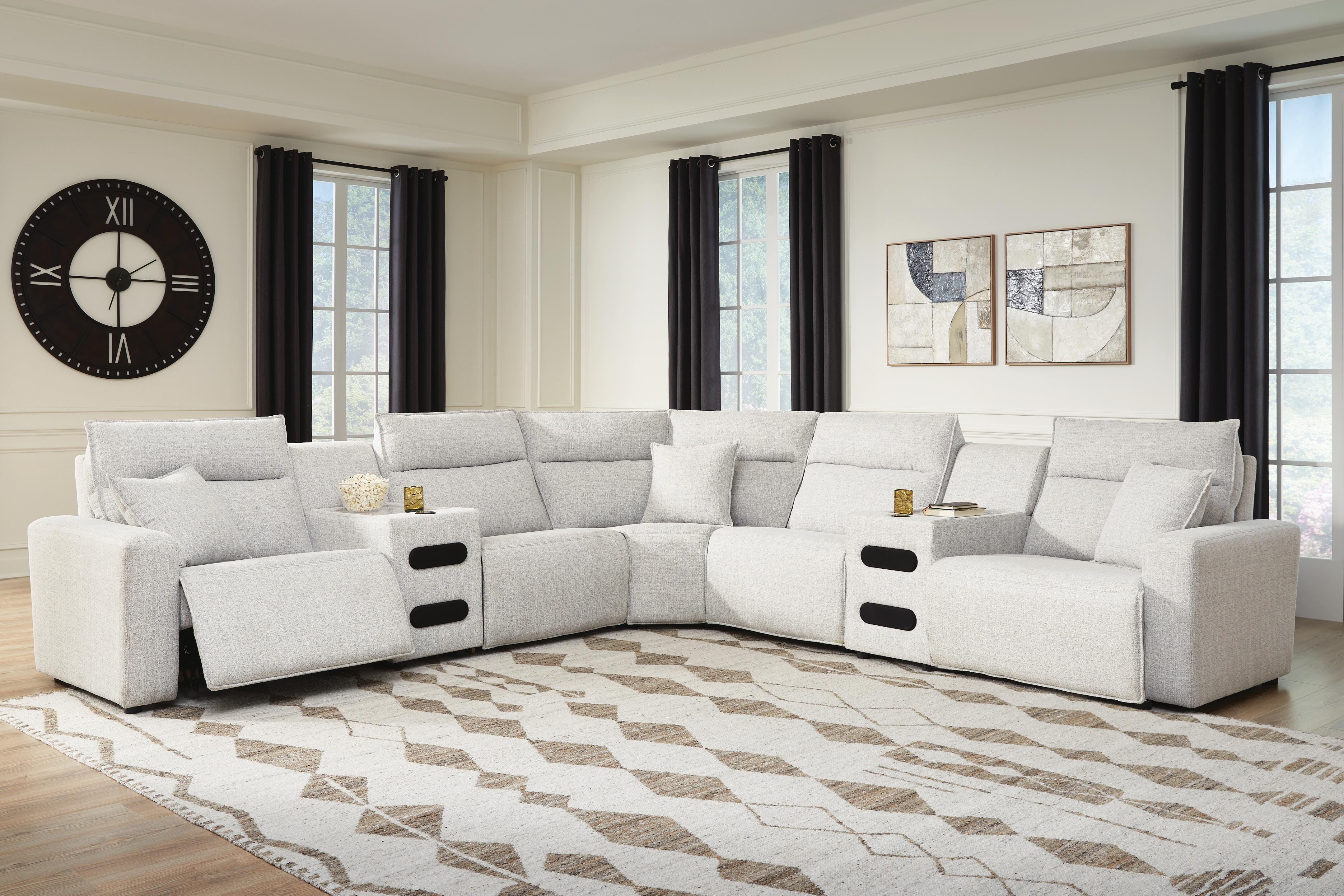 Modmax II Power Reclining Sectional with Audio Consoles - Image 54