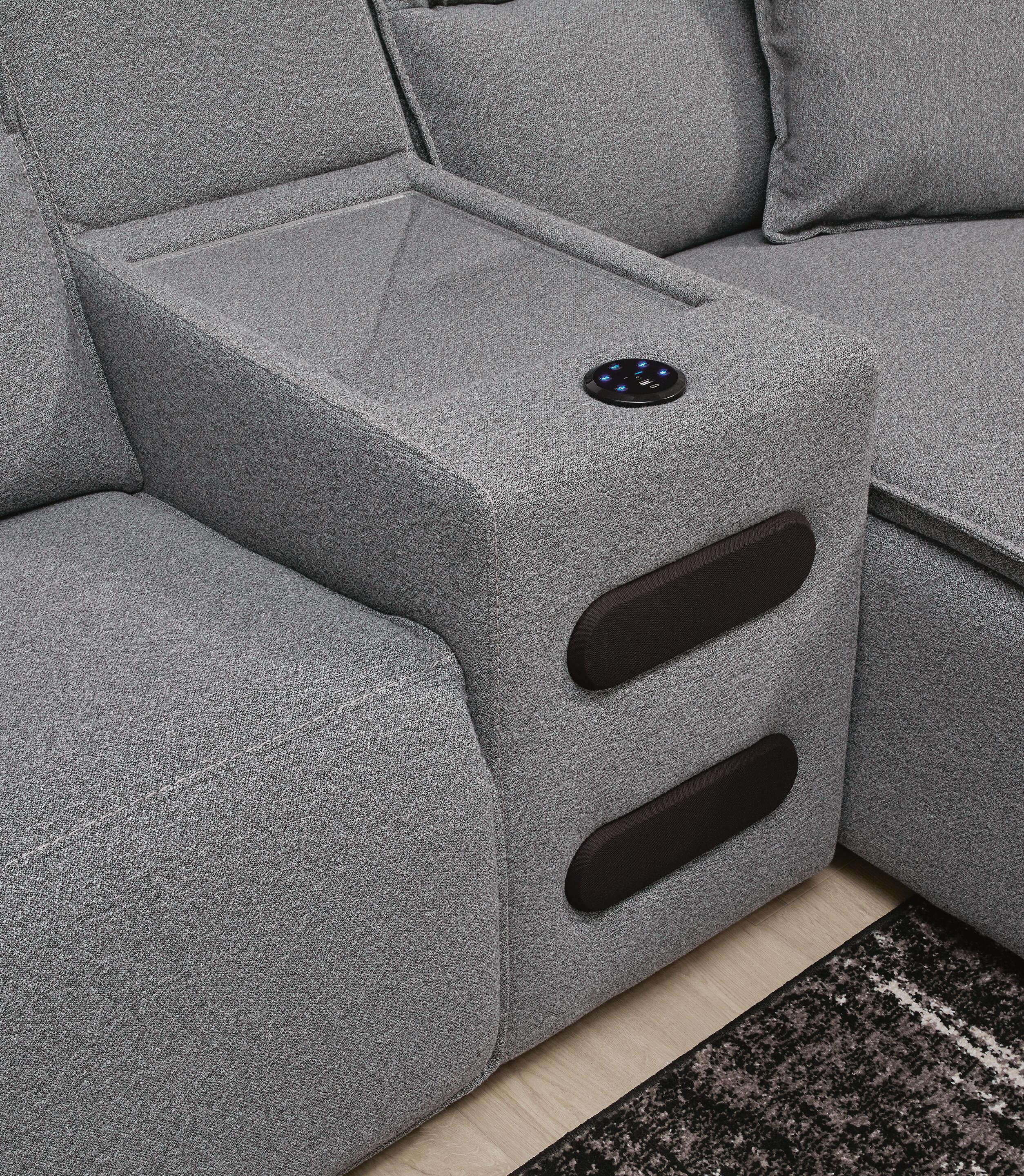 Modmax Power Reclining Sectional with Chaise - Image 16