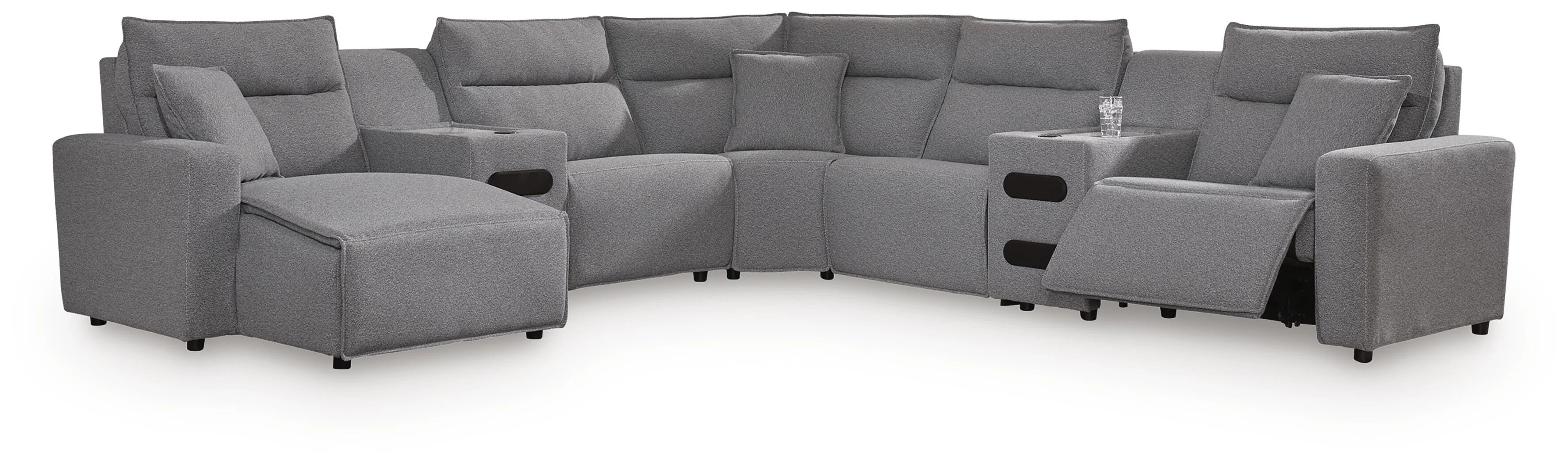 Modmax Power Reclining Sectional with Chaise - Image 17