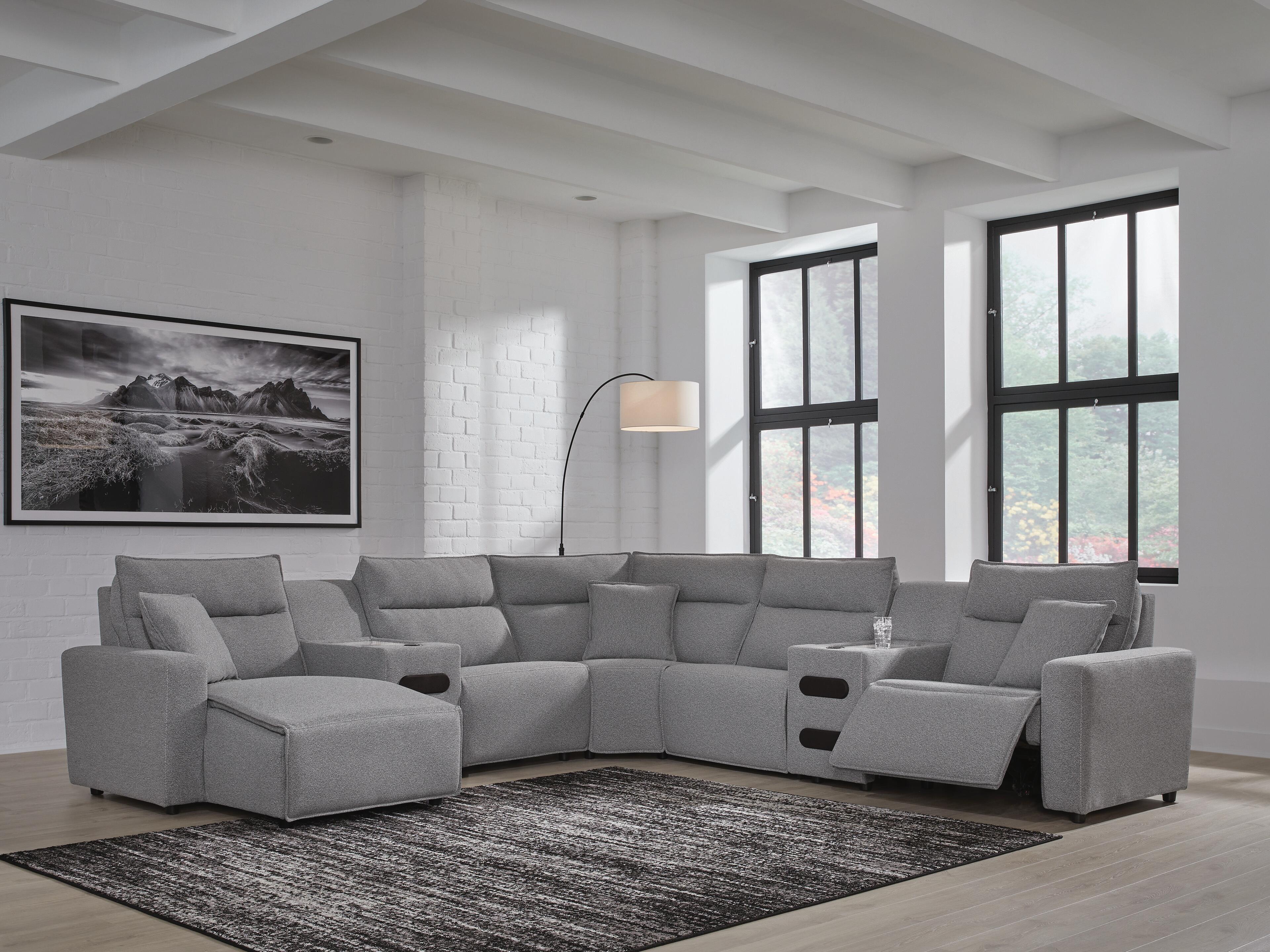 Modmax Power Reclining Sectional with Chaise - Image 18