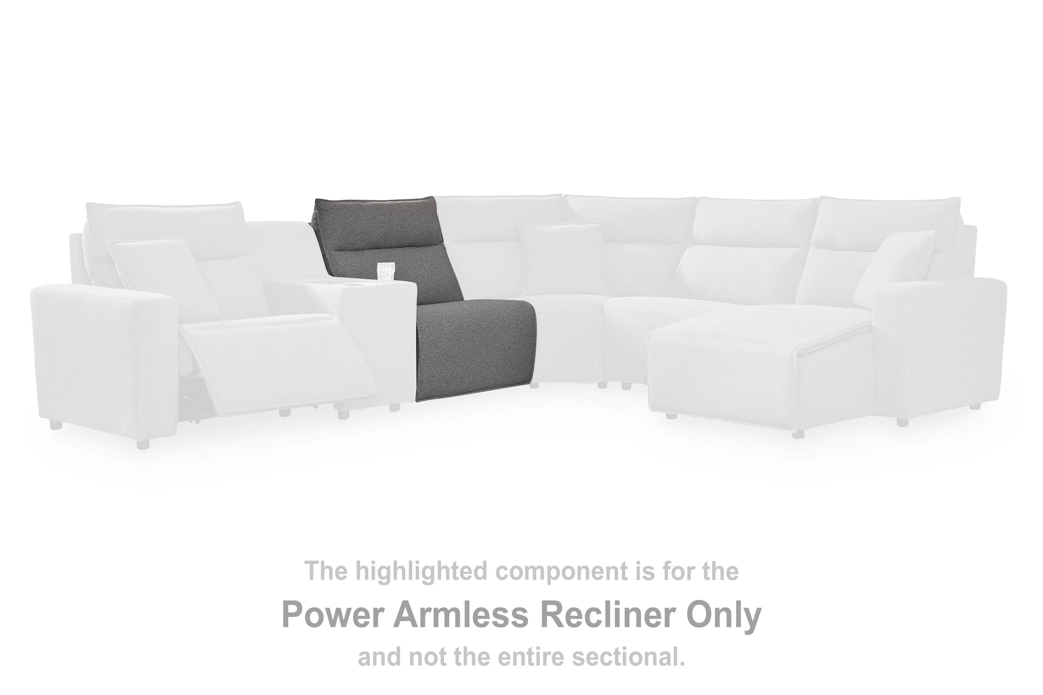 Modmax Power Reclining Sectional with Chaise - Image 20
