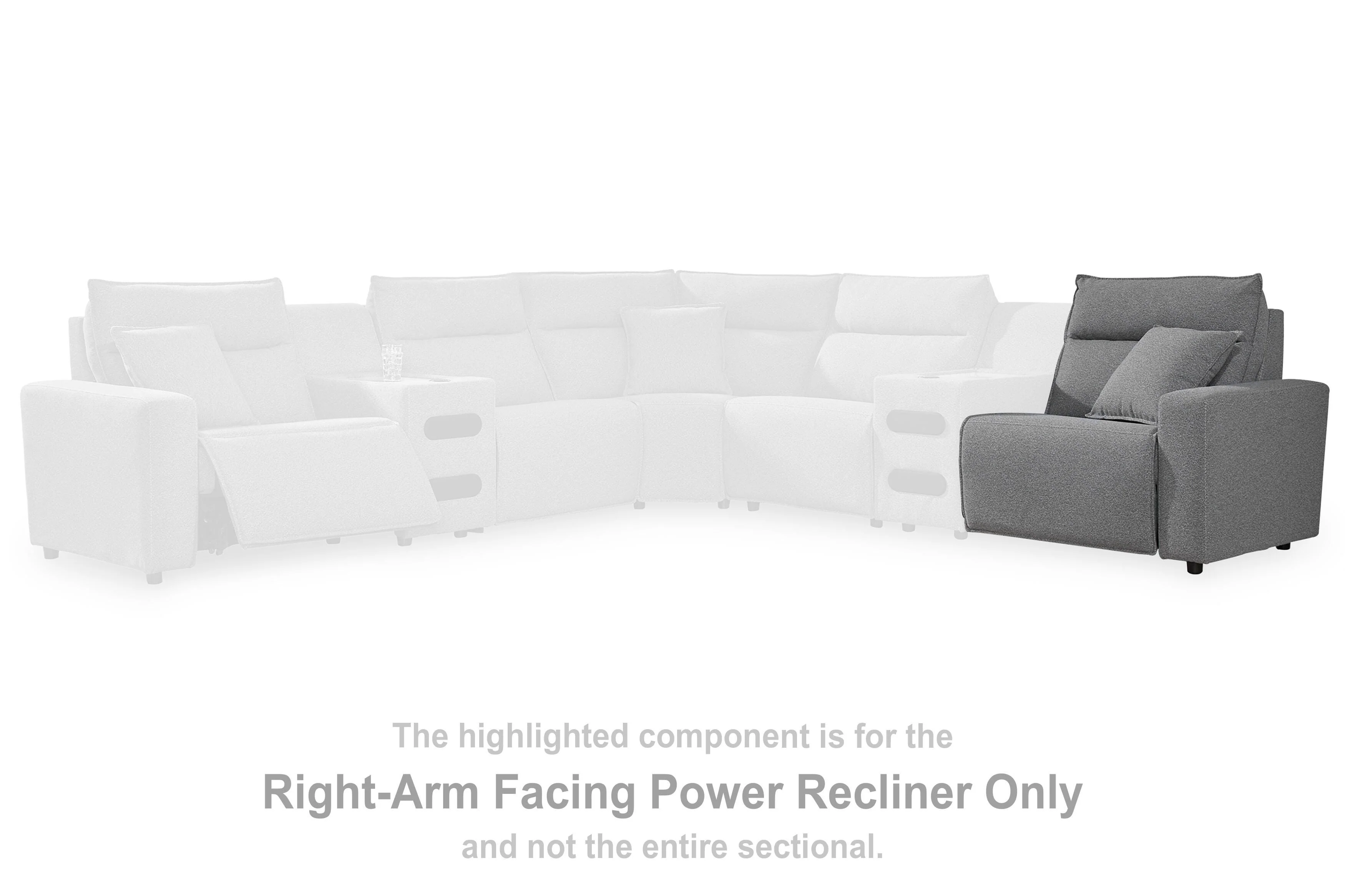 Modmax Power Reclining Sectional with Chaise - Image 28